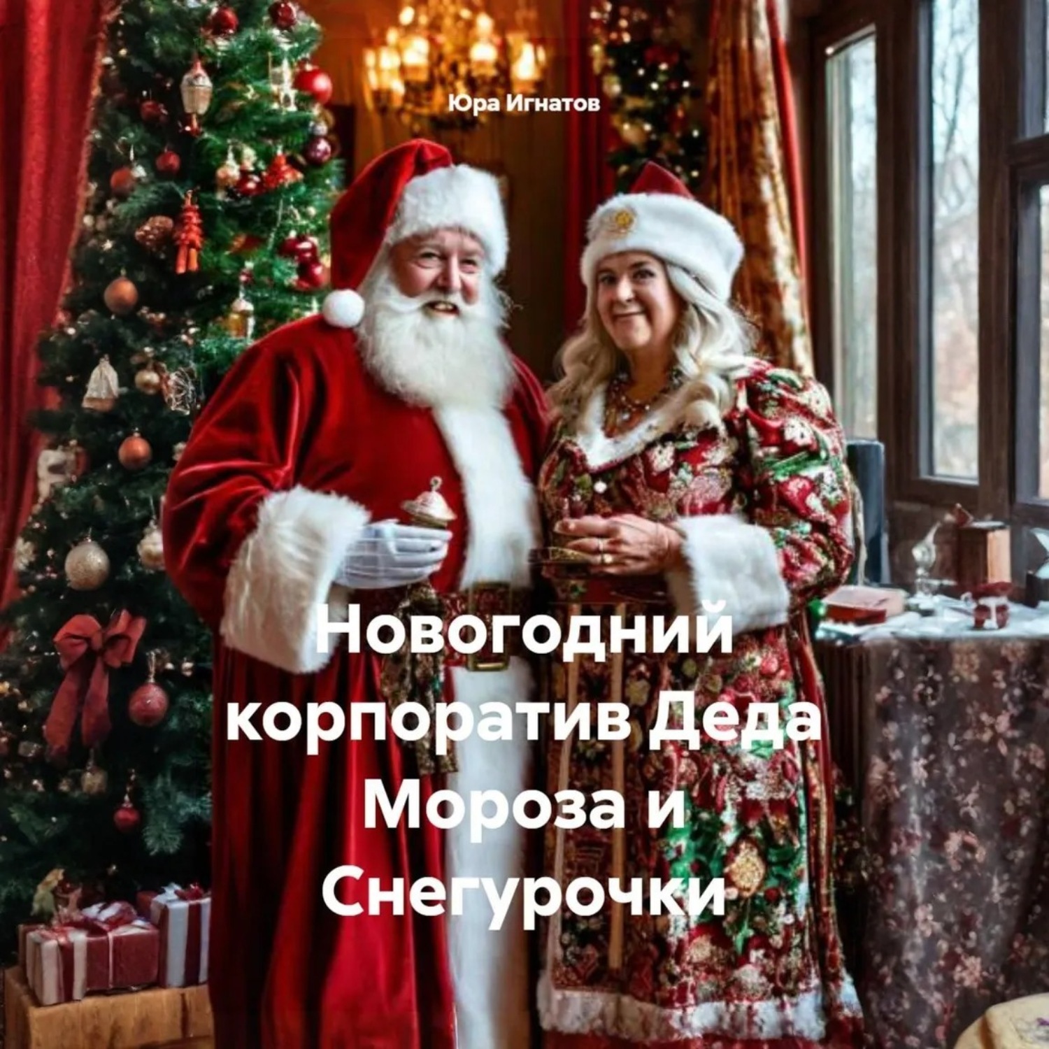 Обложка книги «Новогодний корпоратив Деда Мороза и Снегурочки»