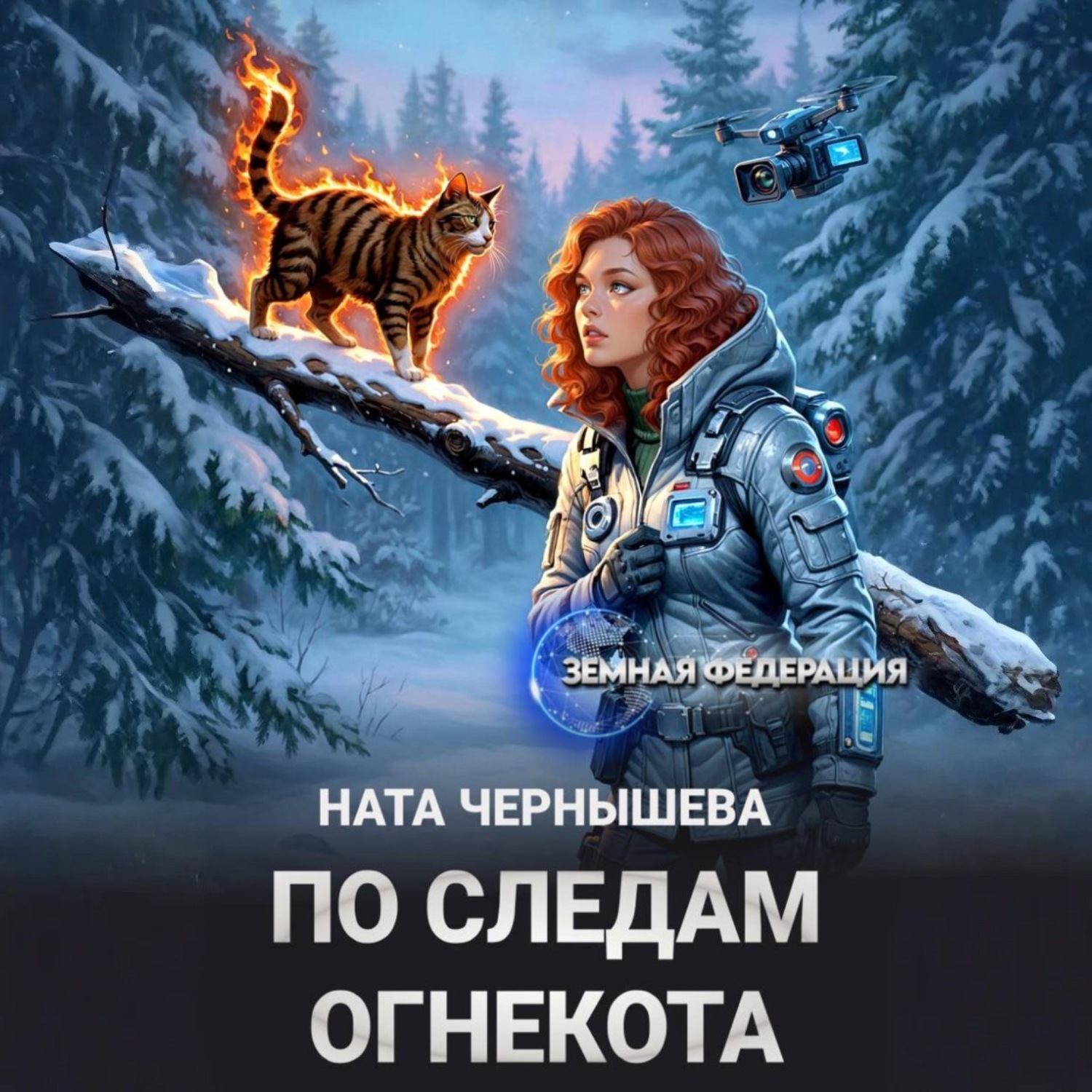 Обложка книги «По следам огнекота»