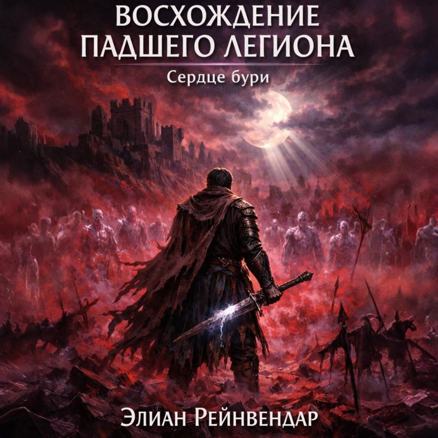 Обложка книги «Восхождение падшего легиона. Сердце бури»