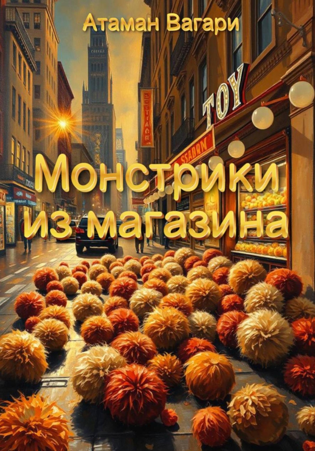 Обложка книги «Монстрики из магазина»