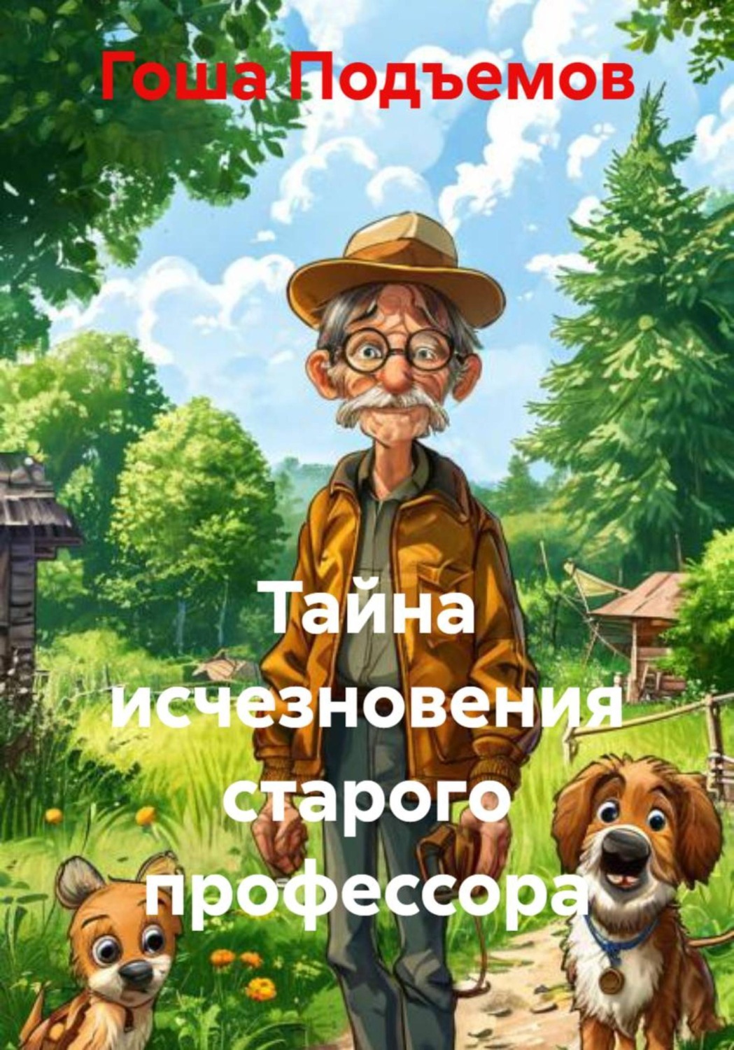 Обложка книги «Тайна исчезновения старого профессора»