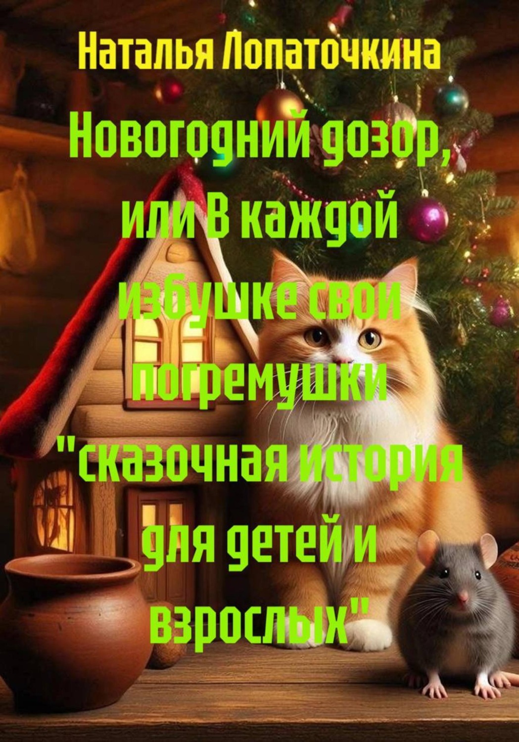 Обложка книги «Новогодний дозор, или В каждой избушке свои погремушки «сказочная история для детей и взрослых»»