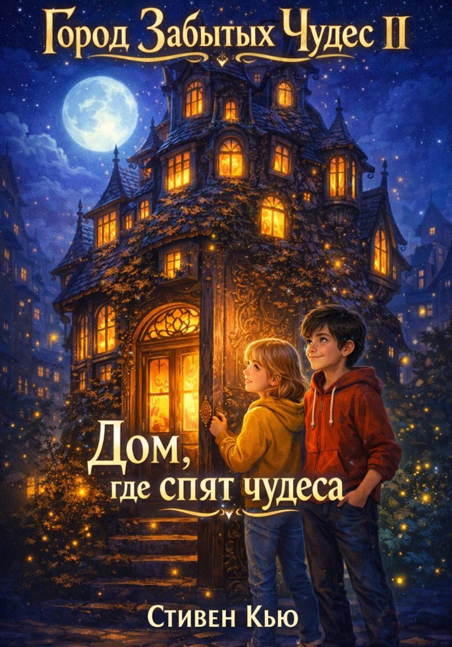 Обложка книги «Дом, где спят чудеса»