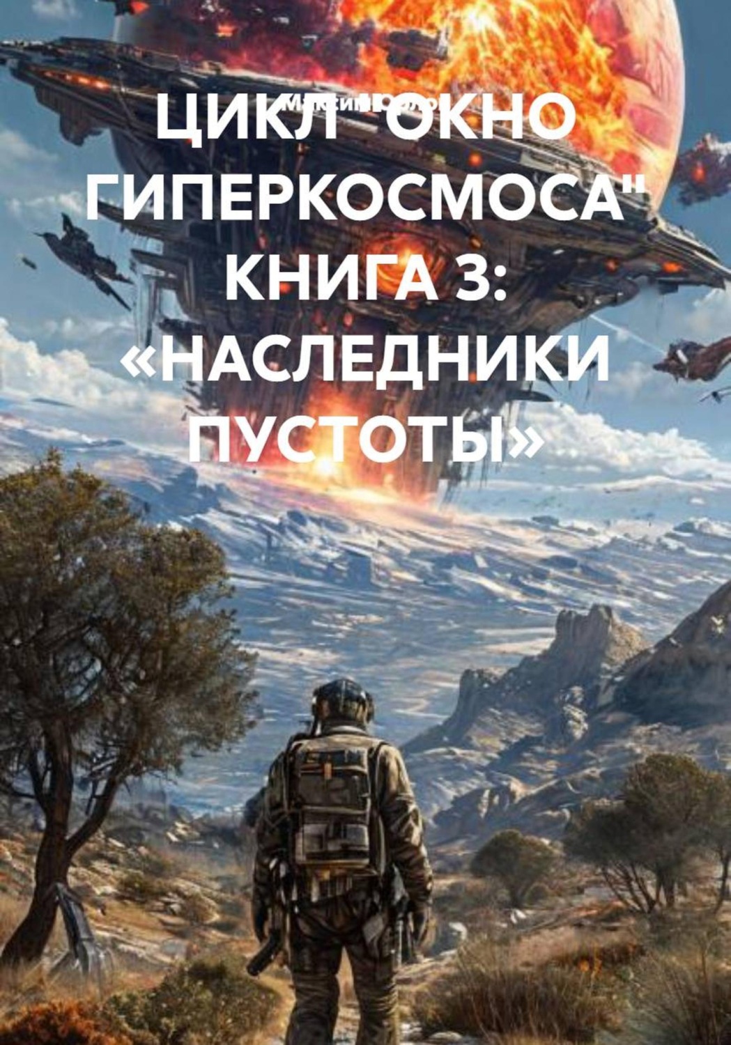 Обложка книги «ЦИКЛ «ОКНО ГИПЕРКОСМОСА» КНИГА 3: «НАСЛЕДНИКИ ПУСТОТЫ»»