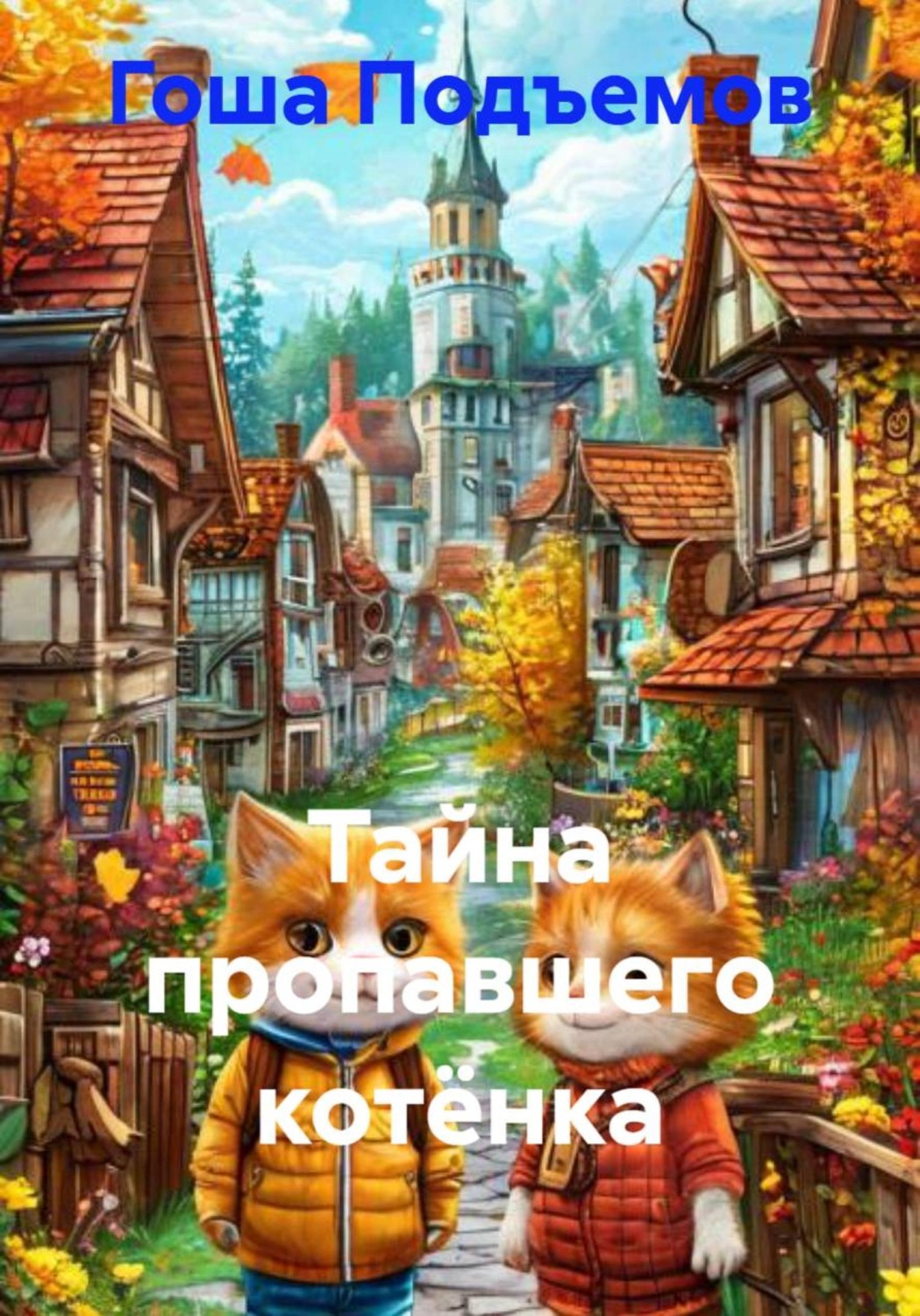 Обложка книги «Тайна пропавшего котёнка»