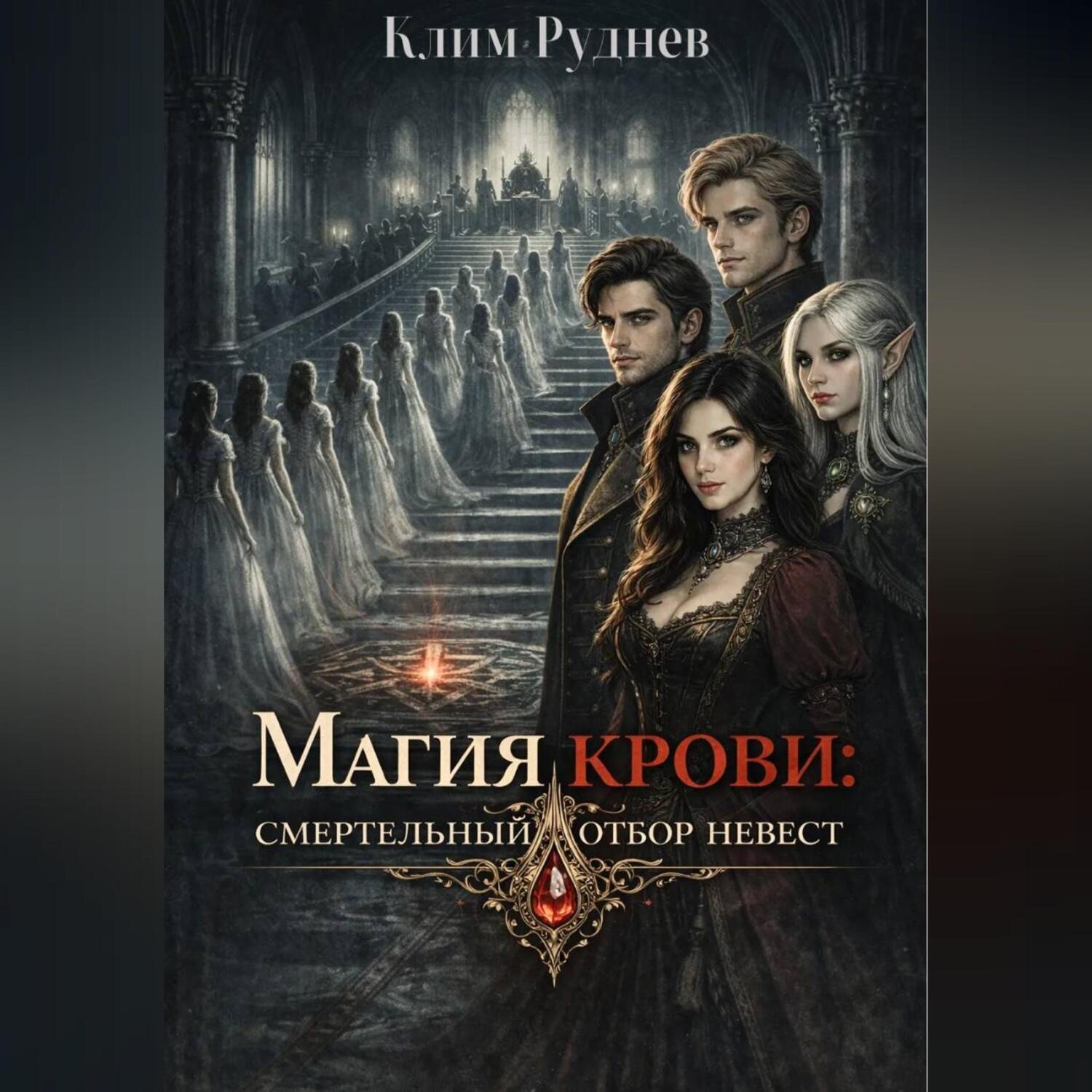 Обложка книги «Магия крови: смертельный отбор невест»