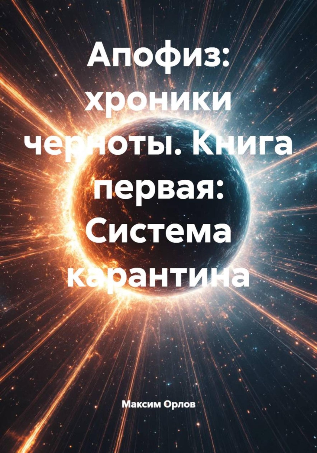 Обложка книги «Апофиз: хроники черноты. Книга первая: Система карантина»