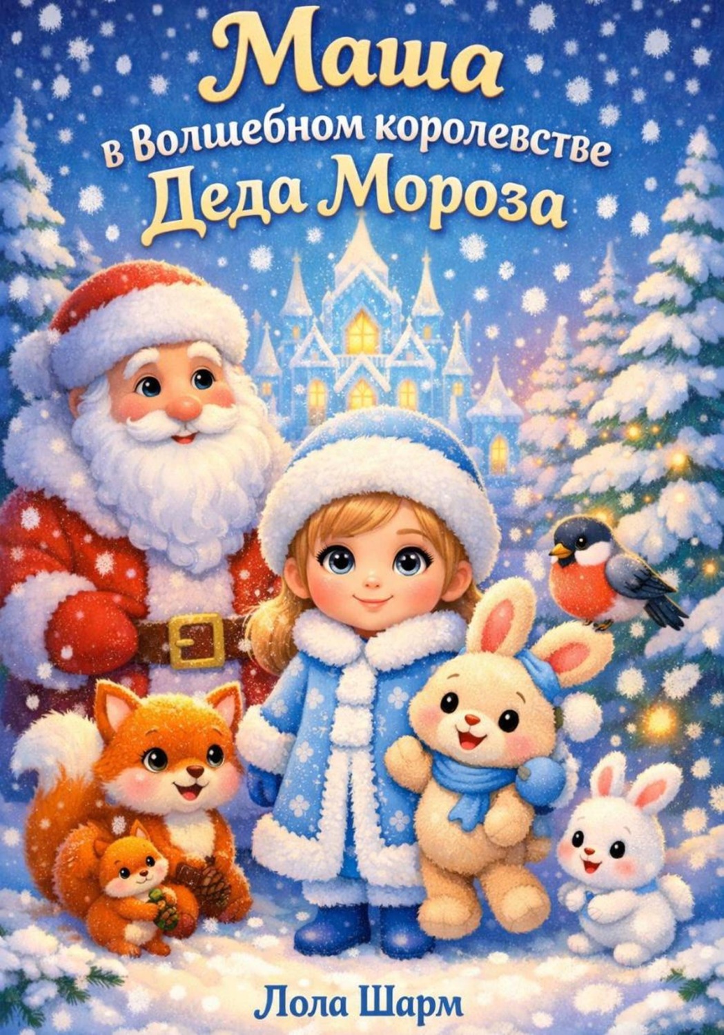 Обложка книги «Маша в Волшебном королевстве Деда Мороза»