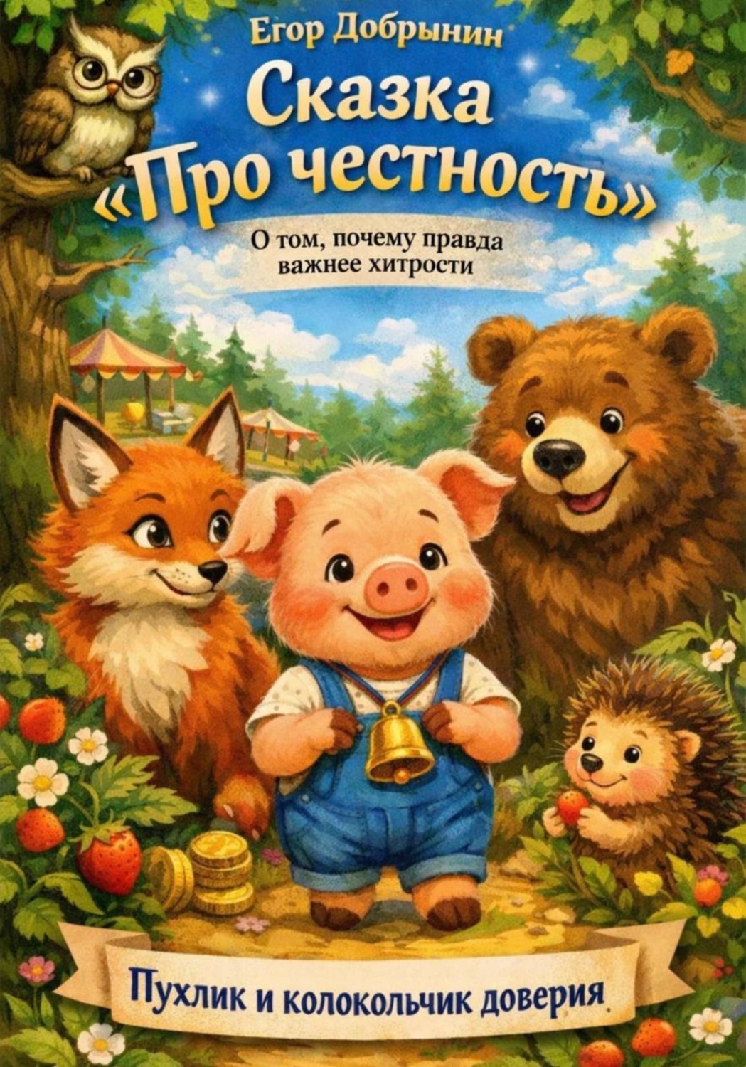 Обложка книги «Сказка про честность»