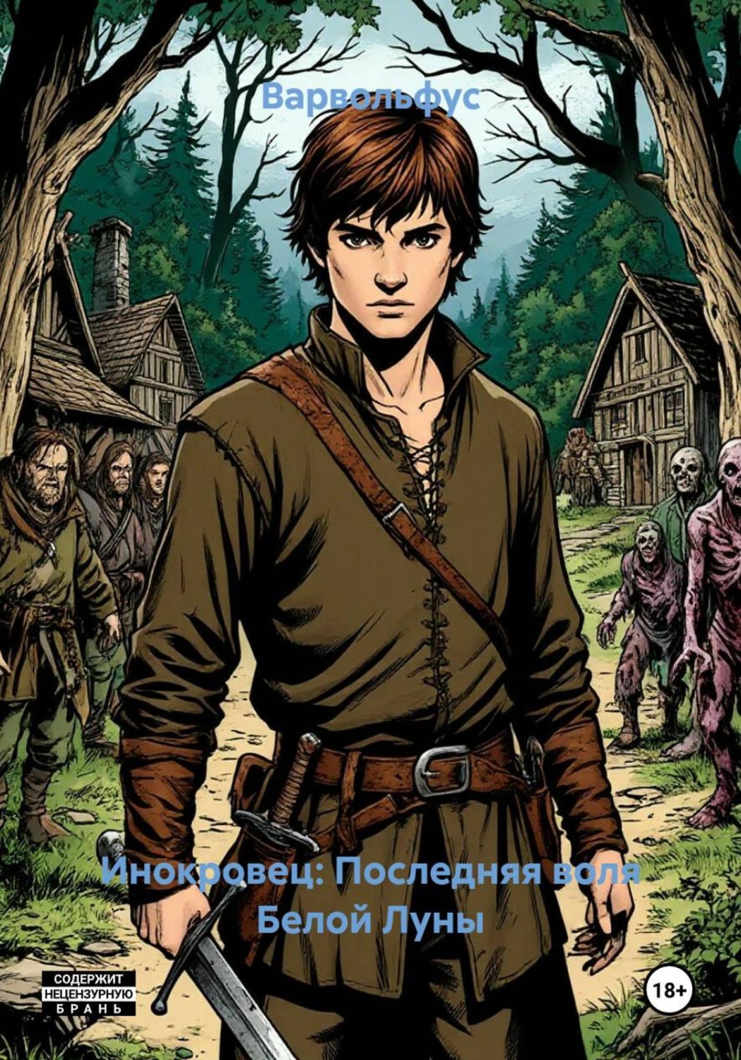 Обложка книги «Инокровец: Последняя воля Белой Луны»