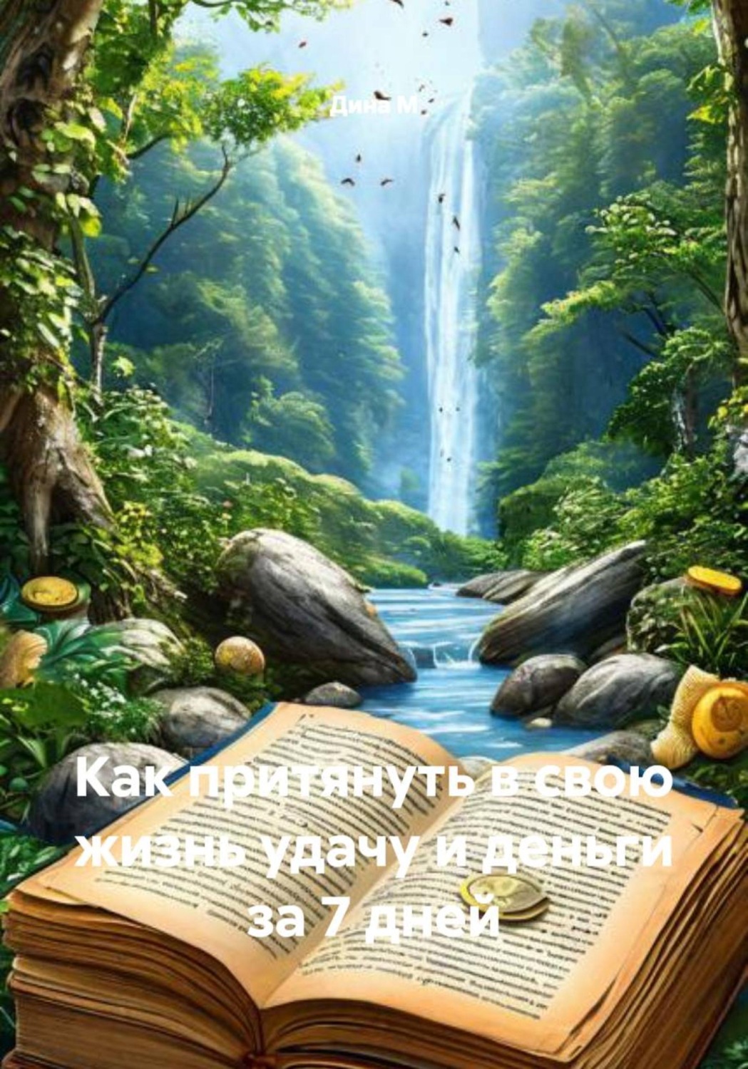 Обложка книги «Как притянуть в свою жизнь удачу и деньги за 7 дней»