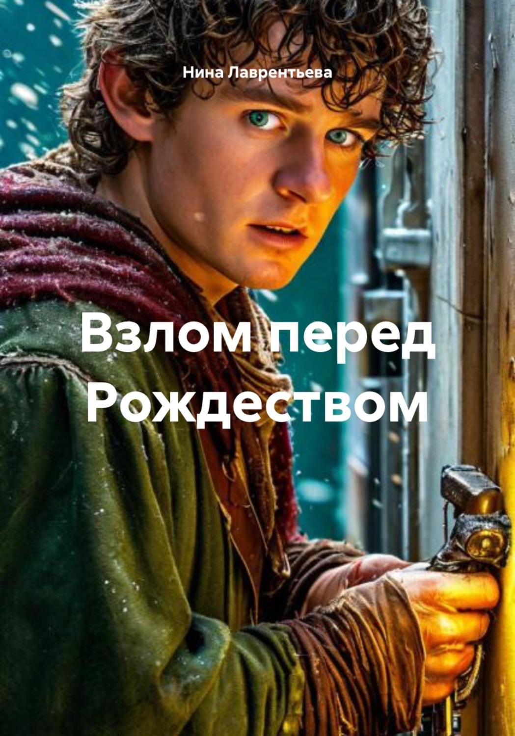 Обложка книги «Взлом перед Рождеством»