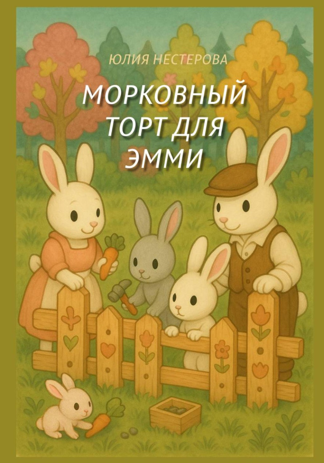 Обложка книги «Морковный торт для Эмми»