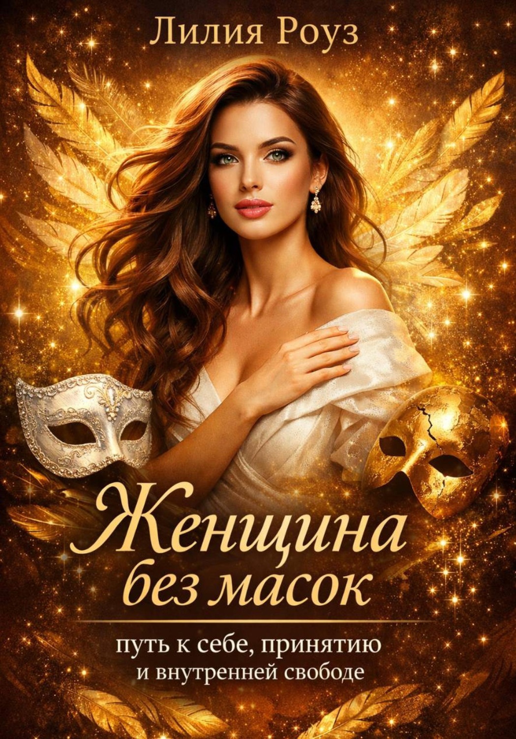 Обложка книги «Женщина без масок путь к себе, принятию и внутренней свободе»