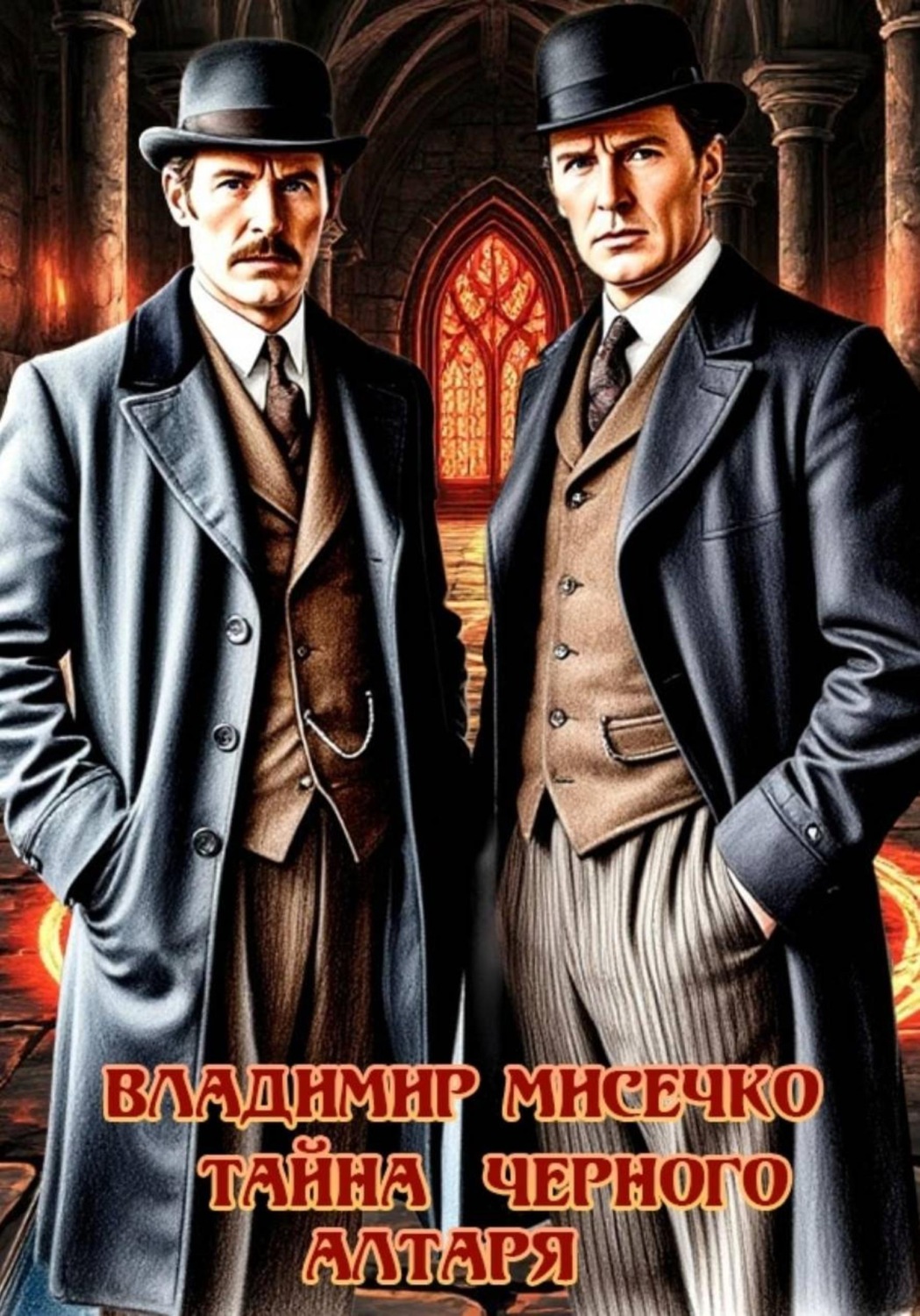 Обложка книги «Тайна чёрного алтаря»