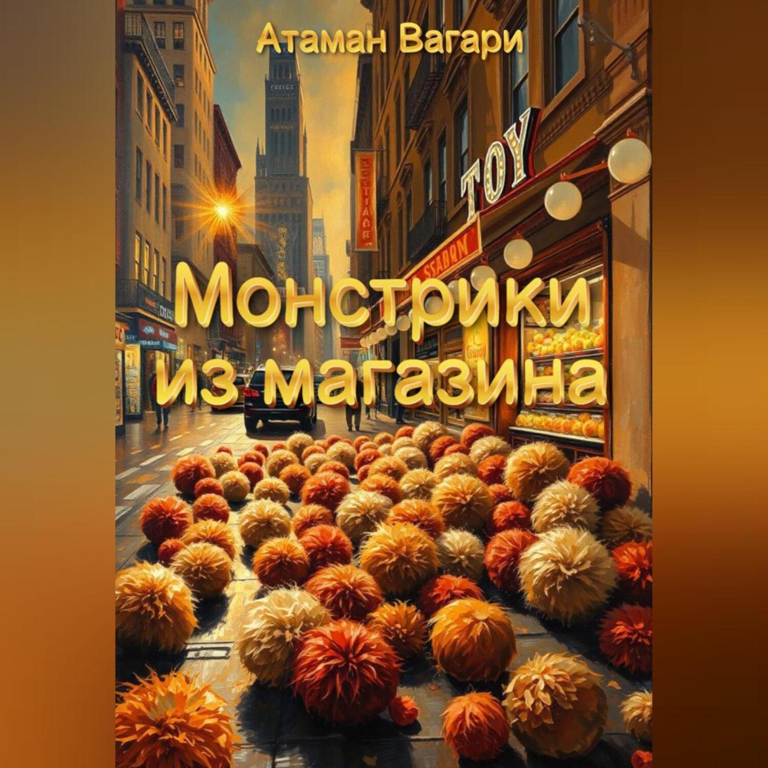 Обложка книги «Монстрики из магазина»