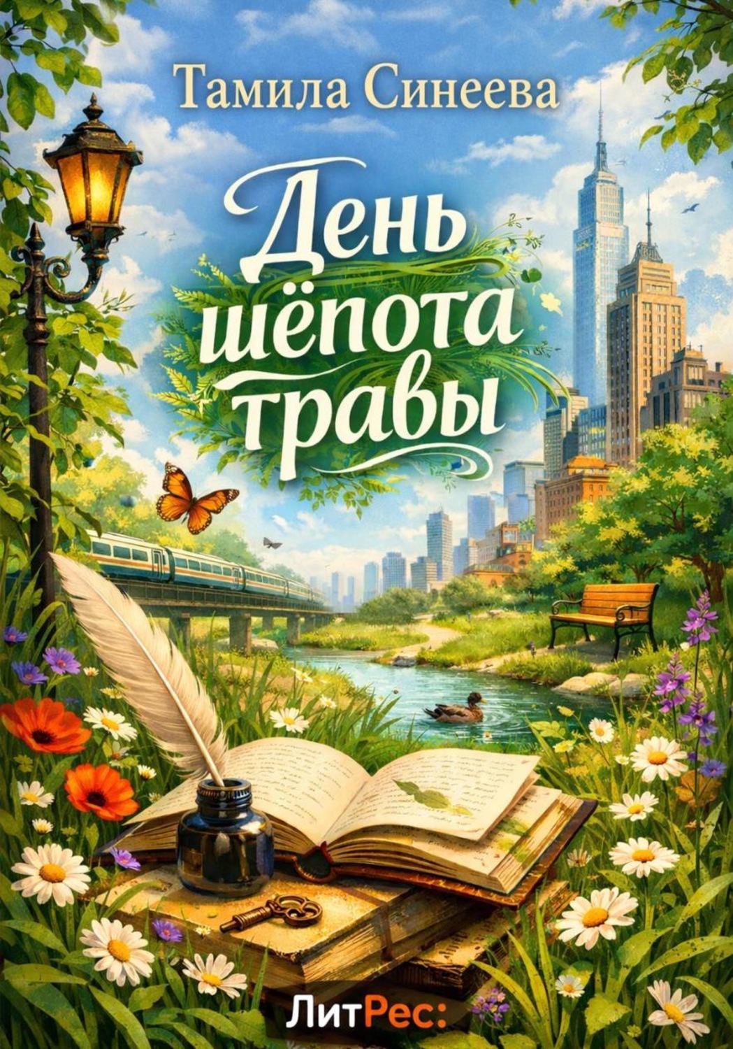 Обложка книги «День шепота травы»