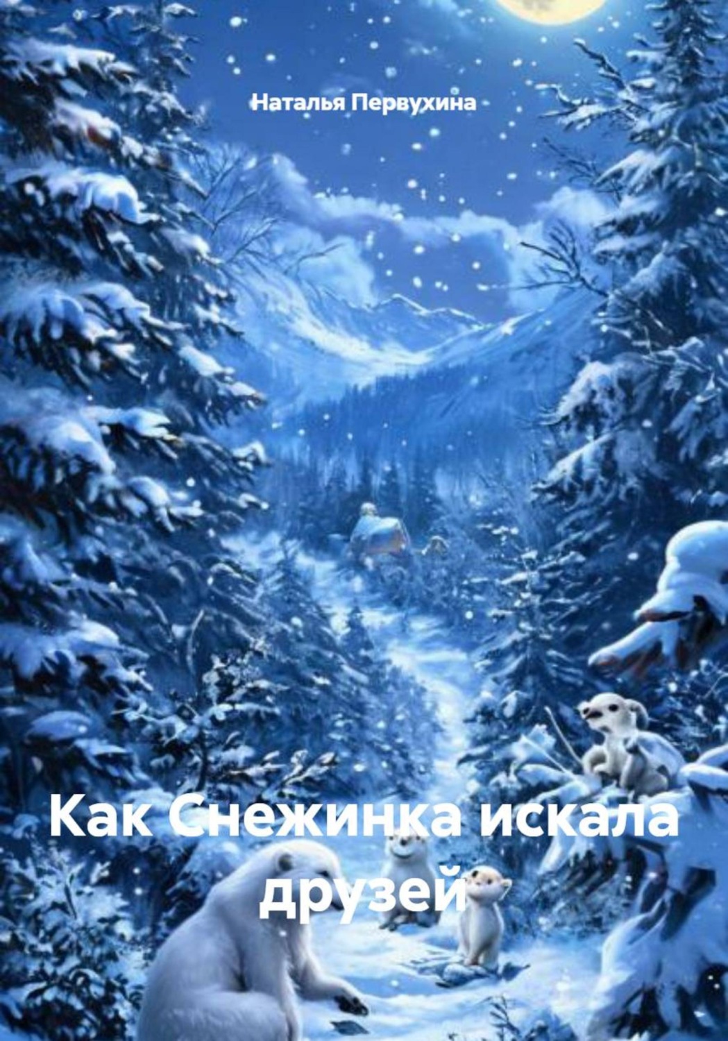 Обложка книги «Как Снежинка искала друзей»
