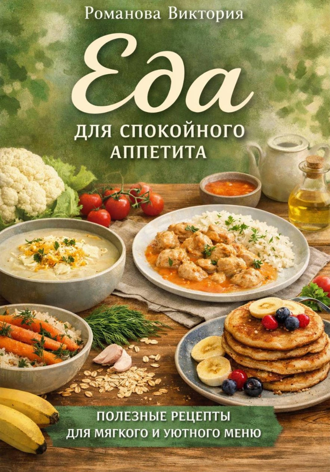 Обложка книги «Еда для спокойного аппетита»