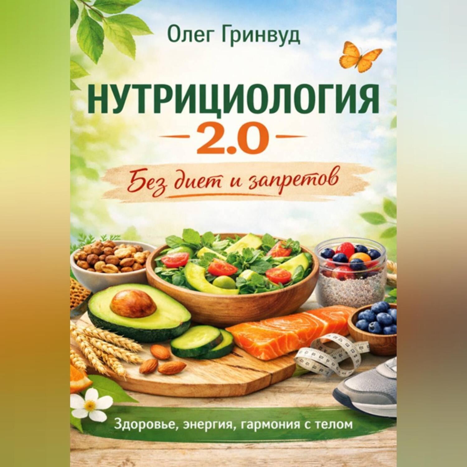 Обложка книги «Нутрициология 2.0: Без диет и запретов»