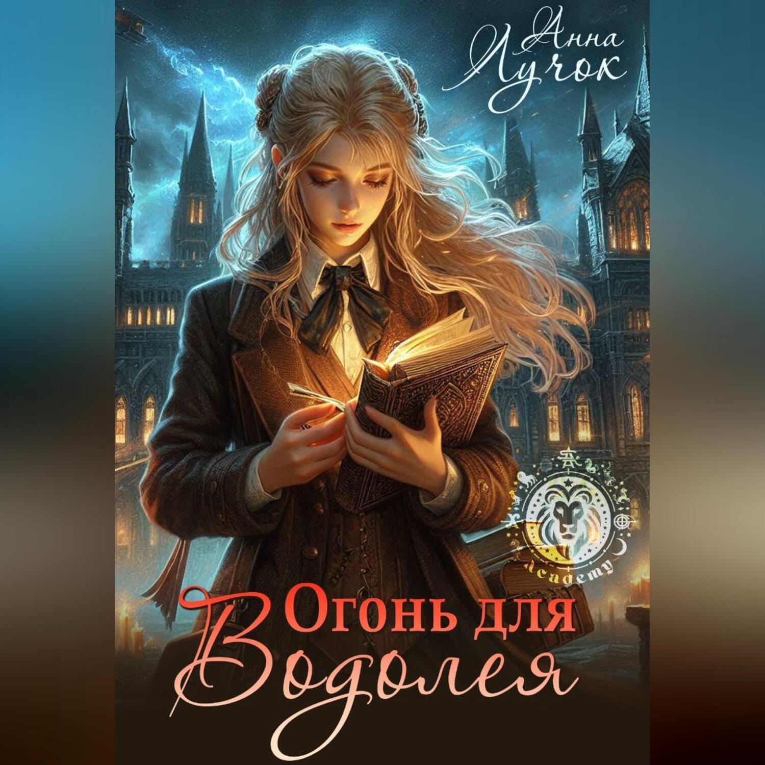 Обложка книги «Огонь для Водолея»