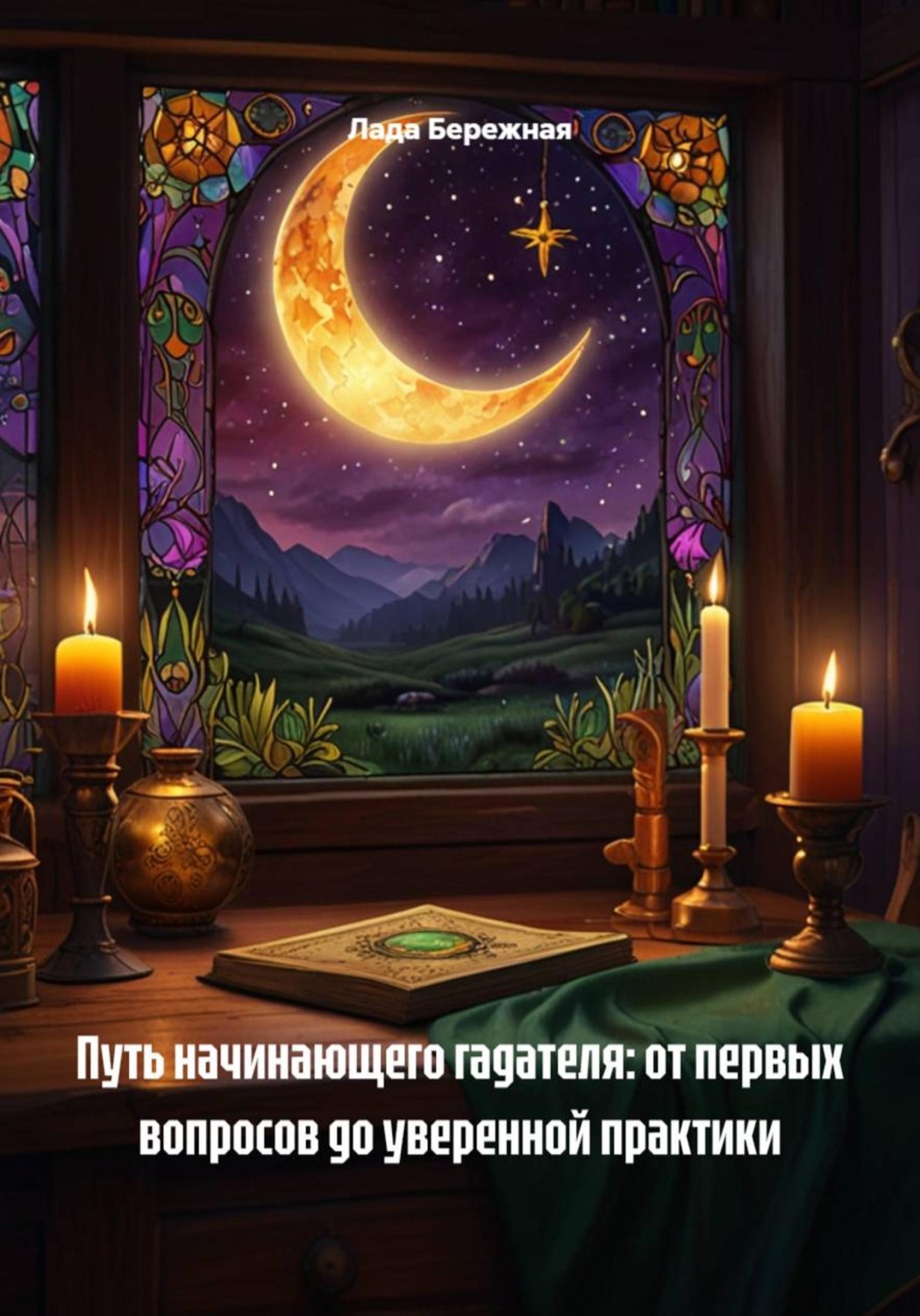 Обложка книги «Путь начинающего гадателя: от первых вопросов до уверенной практики»