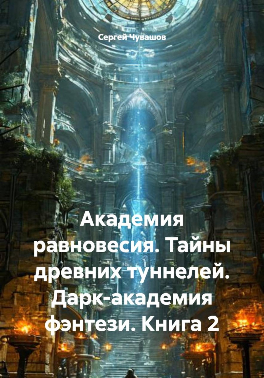 Обложка книги «Академия равновесия. Тайны древних туннелей. Дарк-академия фэнтези. Книга 2»