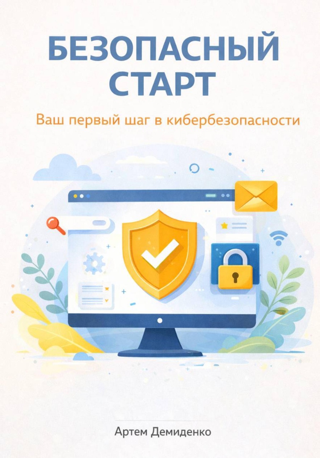 Обложка книги «Безопасный старт: Ваш первый шаг в кибербезопасности»