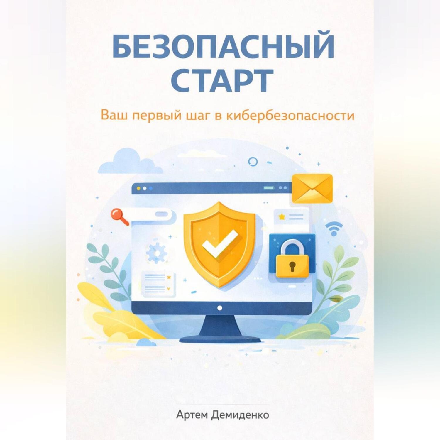 Обложка книги «Безопасный старт: Ваш первый шаг в кибербезопасности»