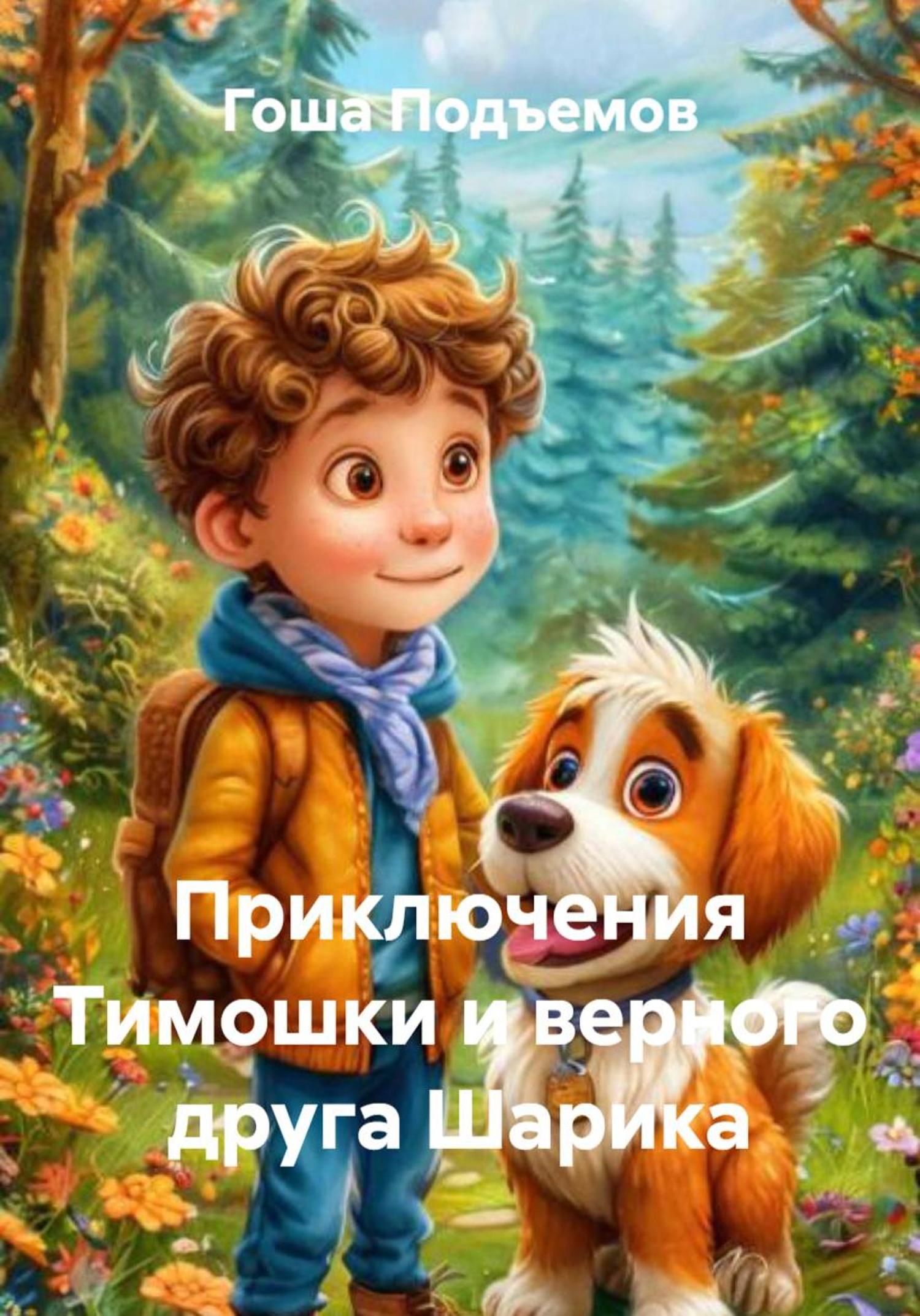 Обложка книги «Приключения Тимошки и верного друга Шарика»