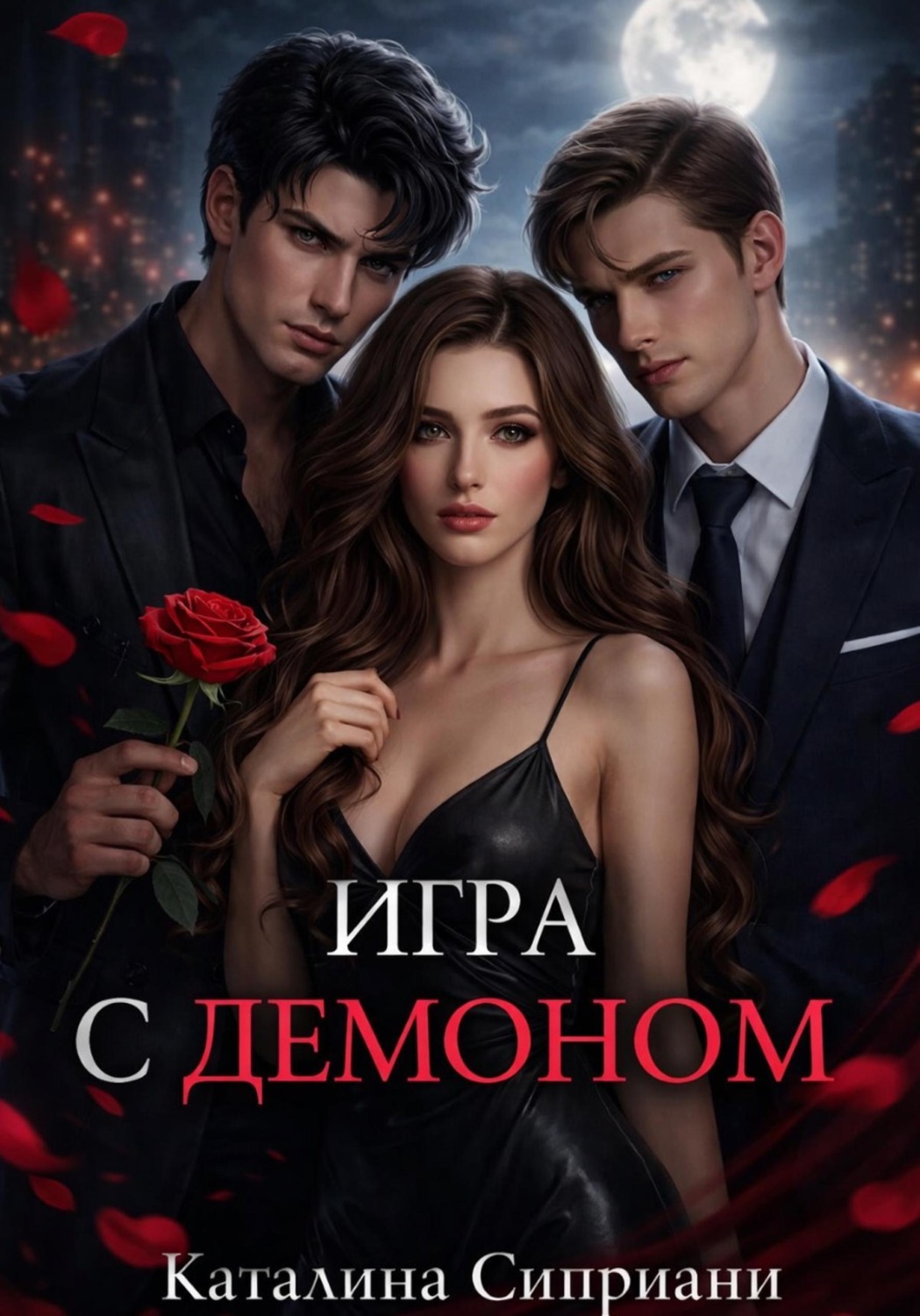 Обложка книги «Игра с демоном»