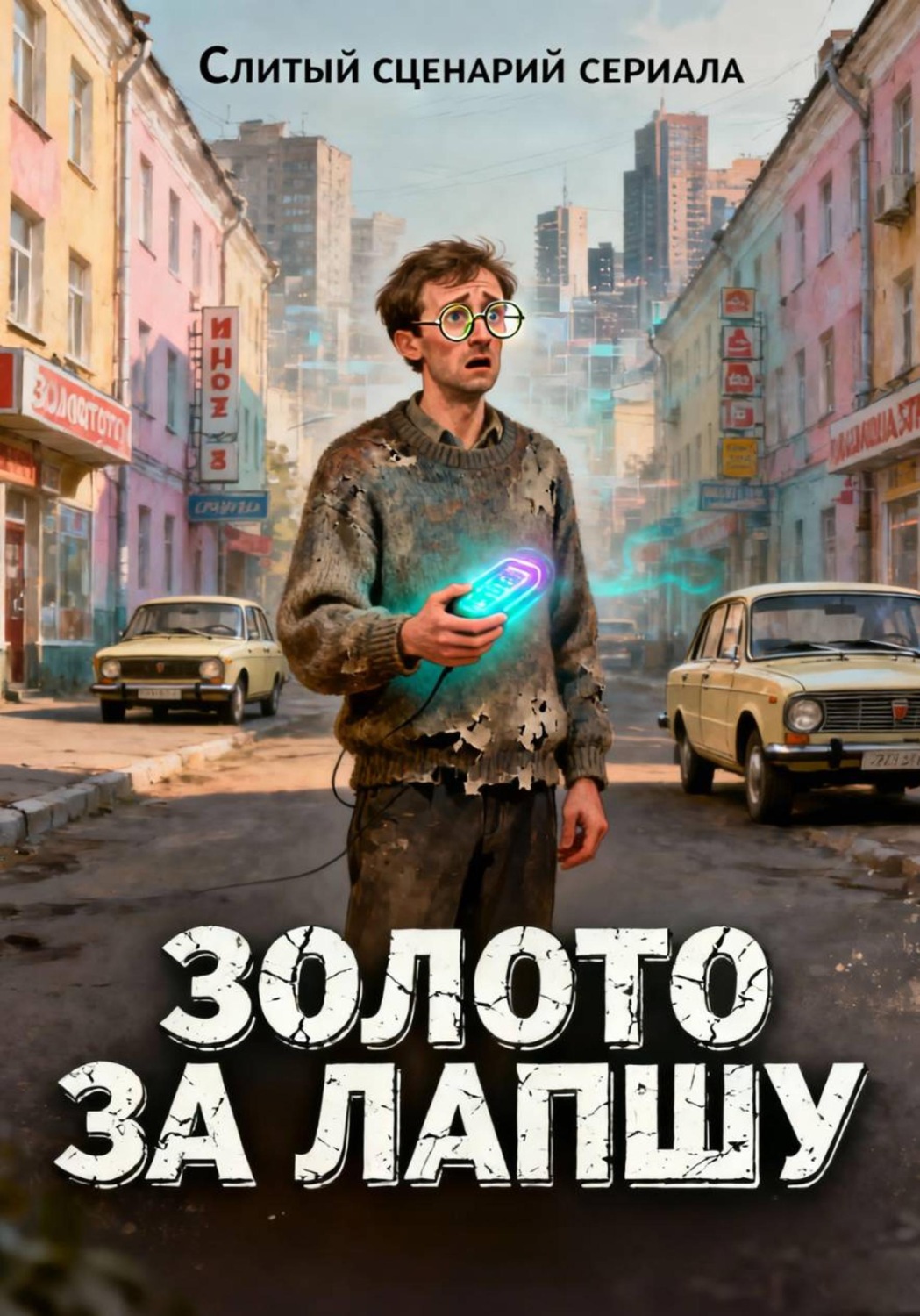Обложка книги «Слитый сценарий сериала "ЗОЛОТО ЗА ЛАПШУ или Межвременной бизнес"»