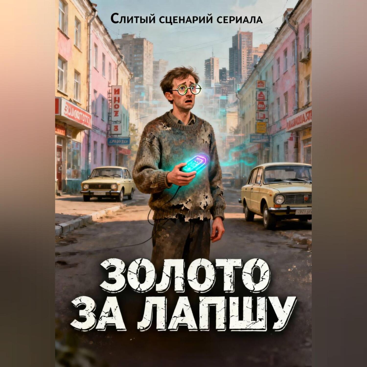 Обложка книги «Слитый сценарий сериала «ЗОЛОТО ЗА ЛАПШУ или Межвременной бизнес»»