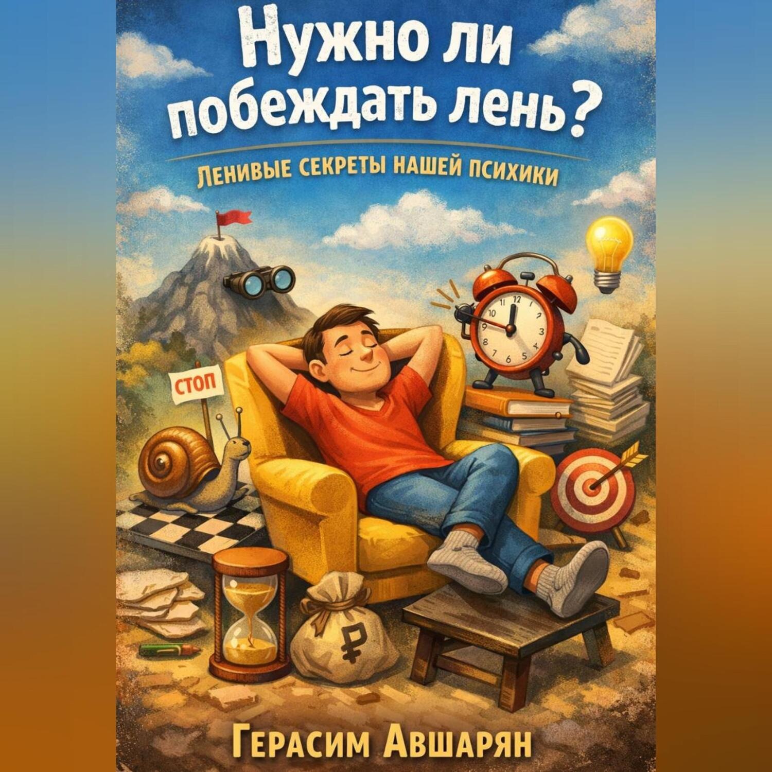 Обложка книги «Нужно ли побеждать лень? Ленивые секреты нашей психики»