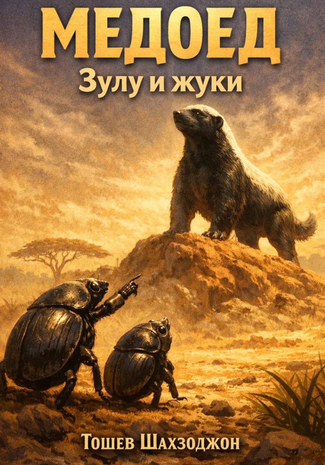 Обложка книги «Медоед : Зулу и жуки»