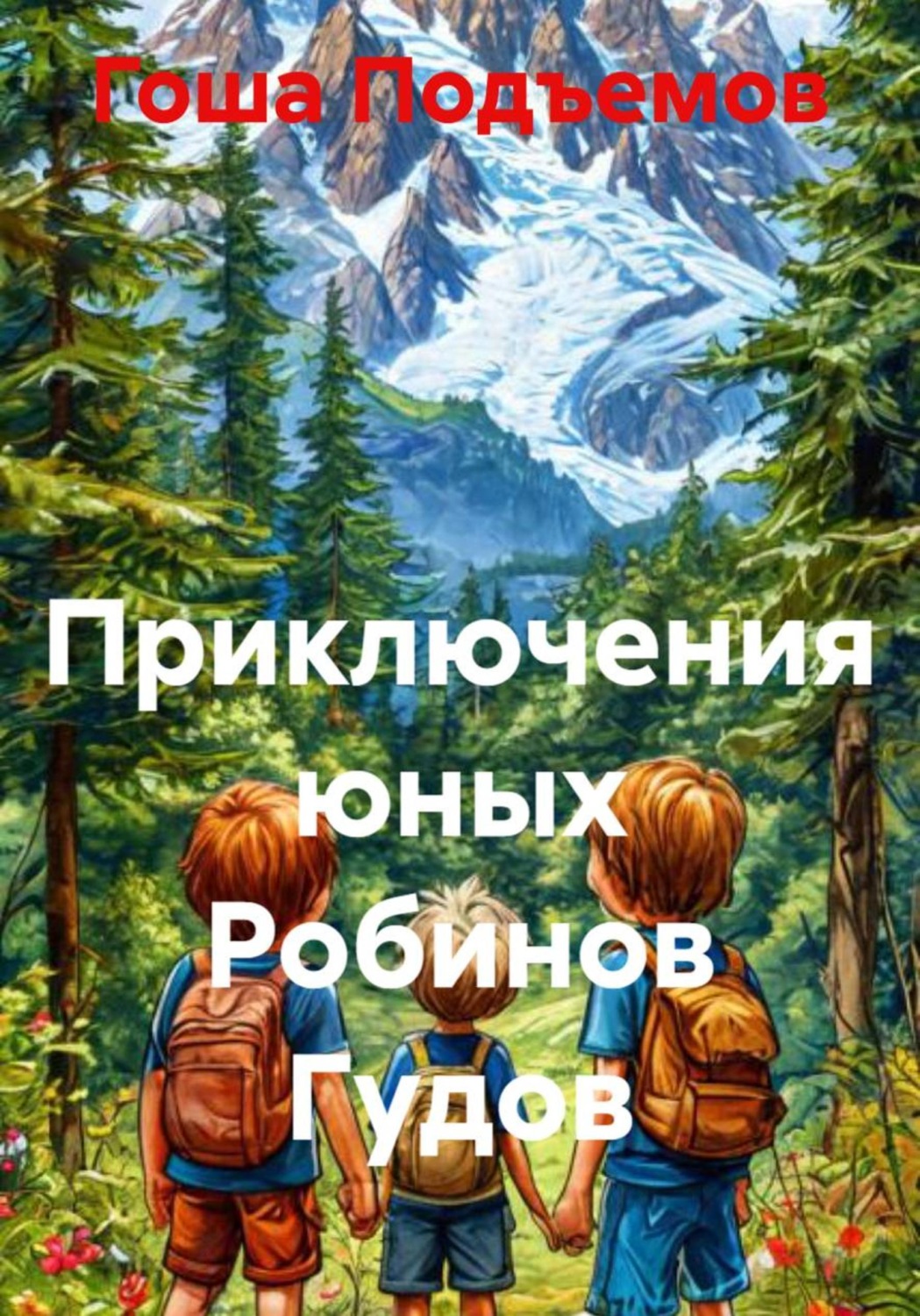 Обложка книги «Приключения юных Робинов Гудов»