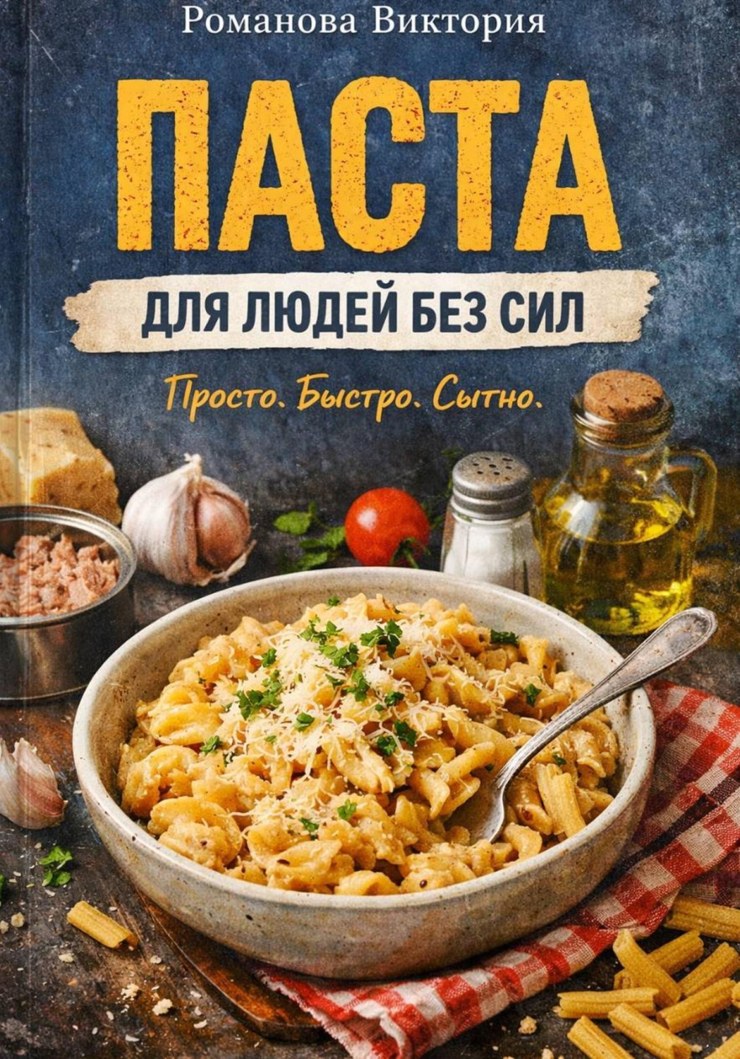 Обложка книги «Паста для людей без сил»