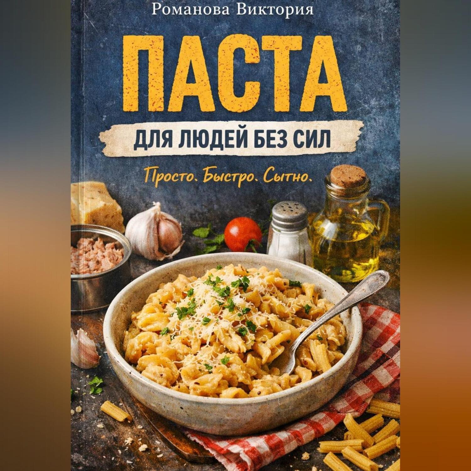 Обложка книги «Паста для людей без сил»