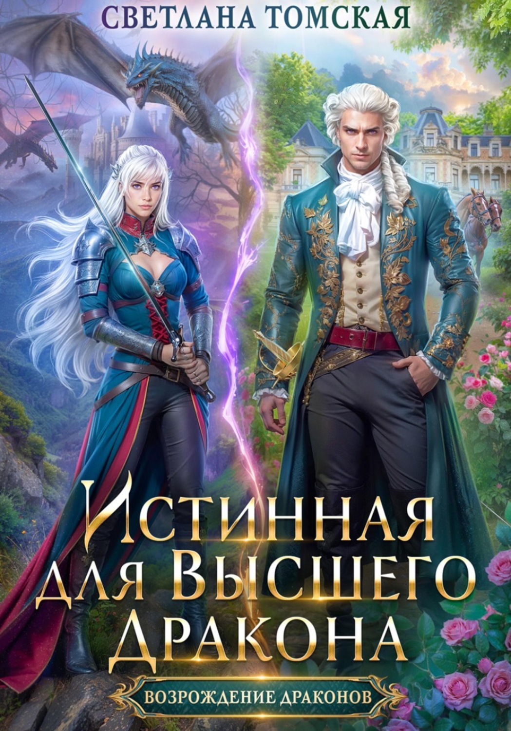 Обложка книги «Истинная для Высшего Дракона»