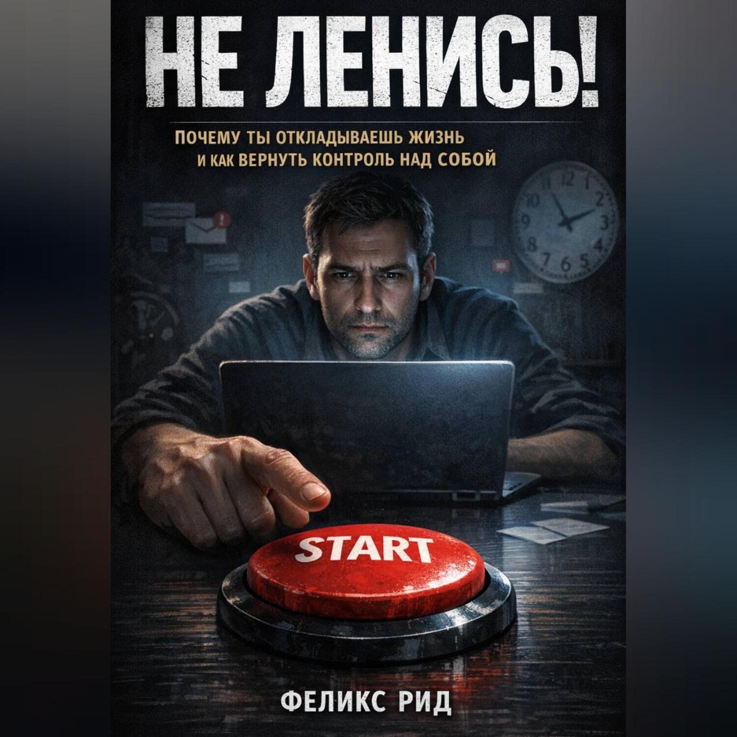 Обложка книги «Не ленись. Почему ты откладываешь жизнь и как вернуть контроль над собой»