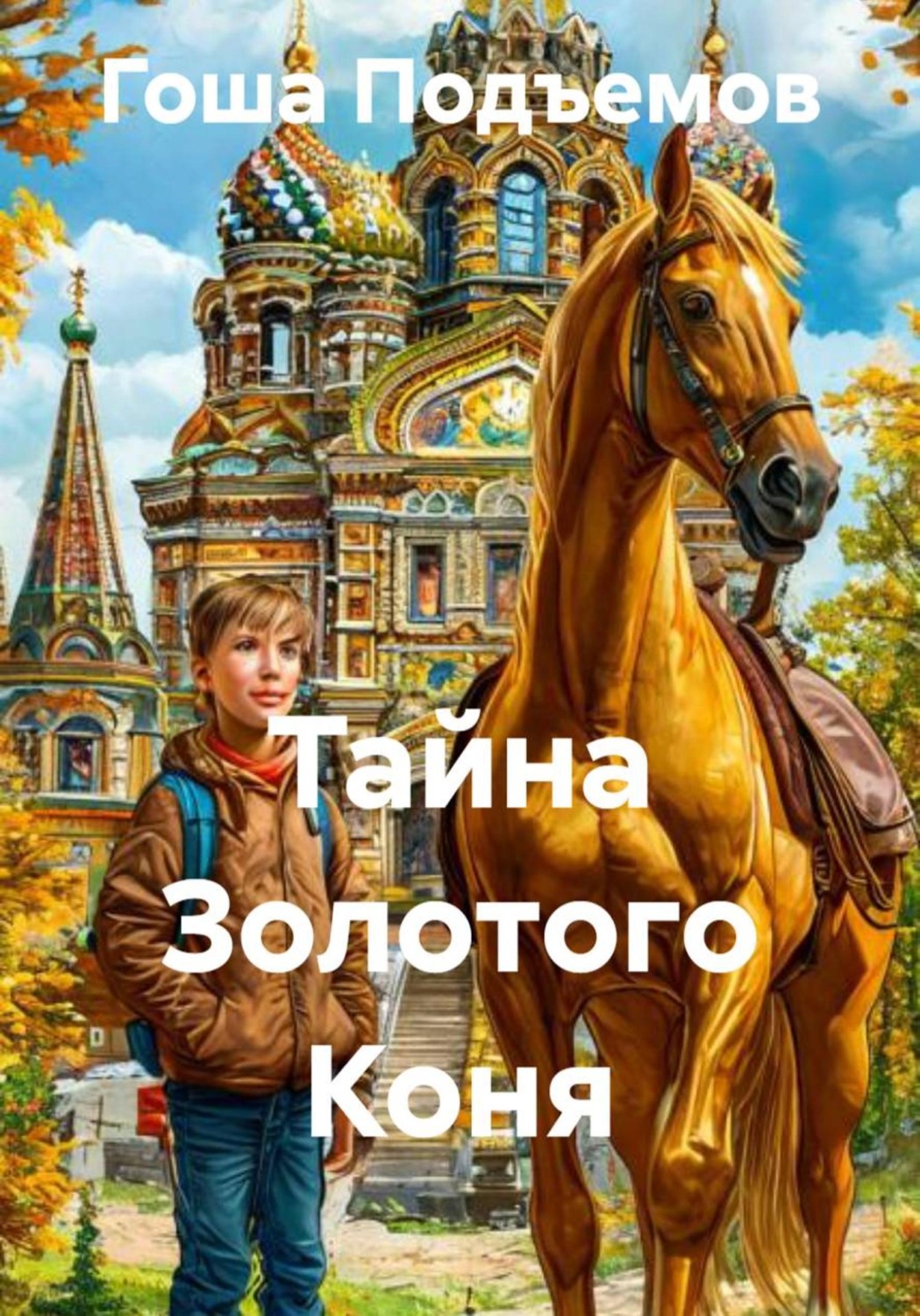 Обложка книги «Тайна Золотого Коня»