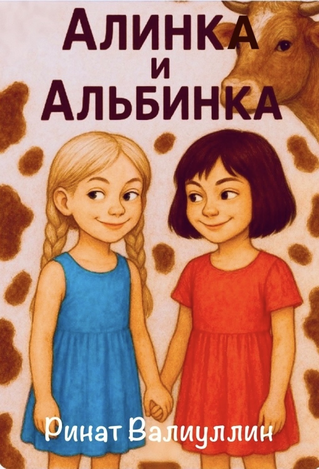 Обложка книги «Алинка и Альбинка»
