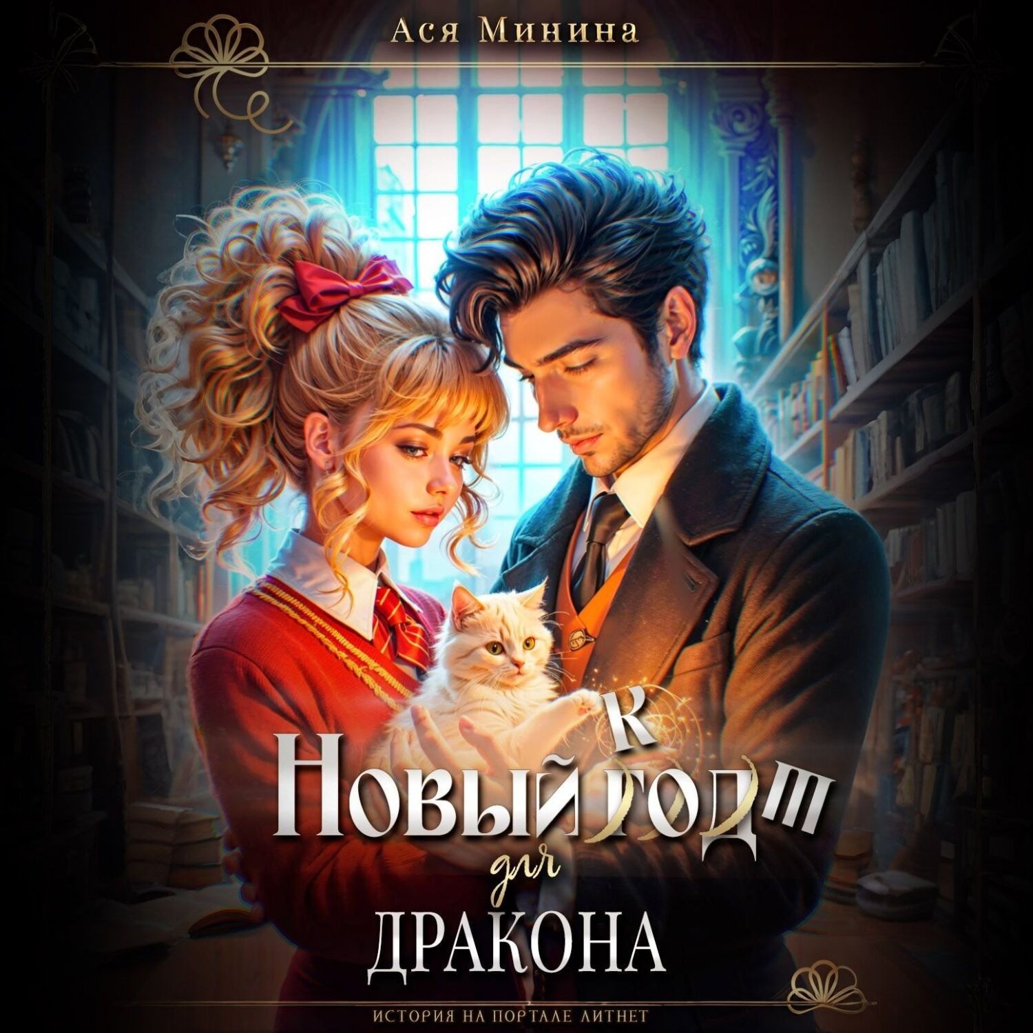 Обложка книги «Новый кот для дракона»
