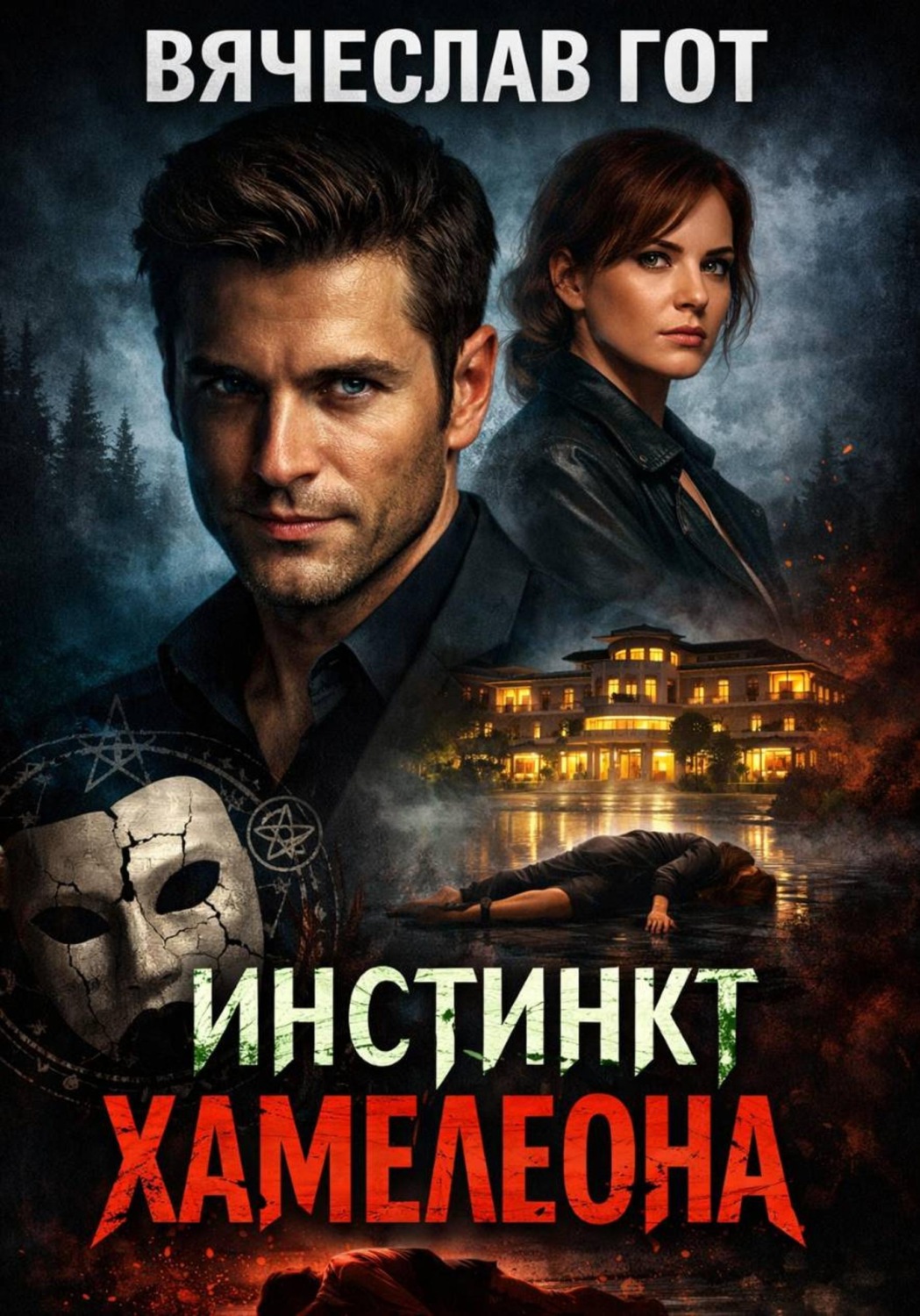 Обложка книги «Инстинкт хамелеона»