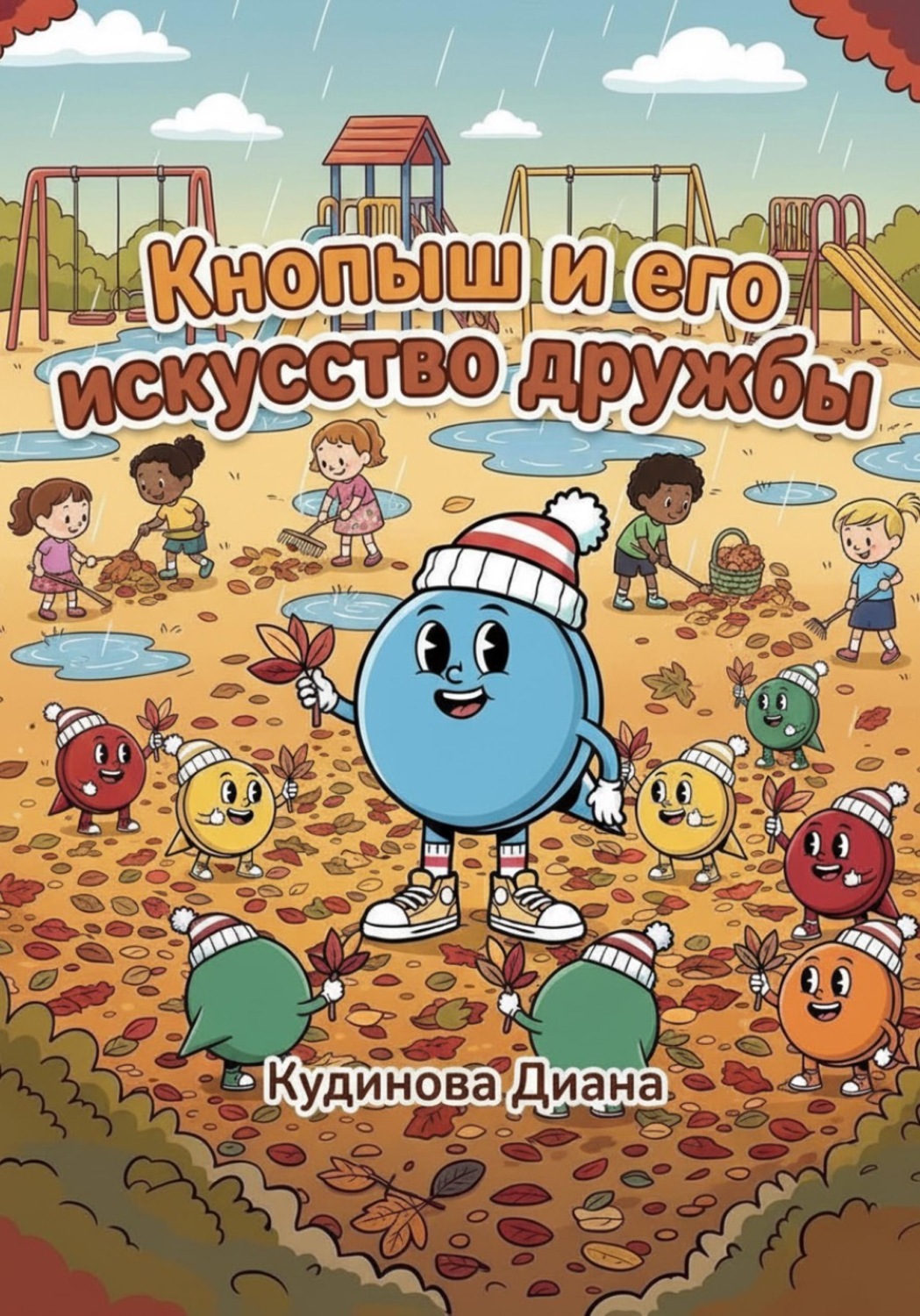 Обложка книги «Кнопыш и его искусство дружбы»