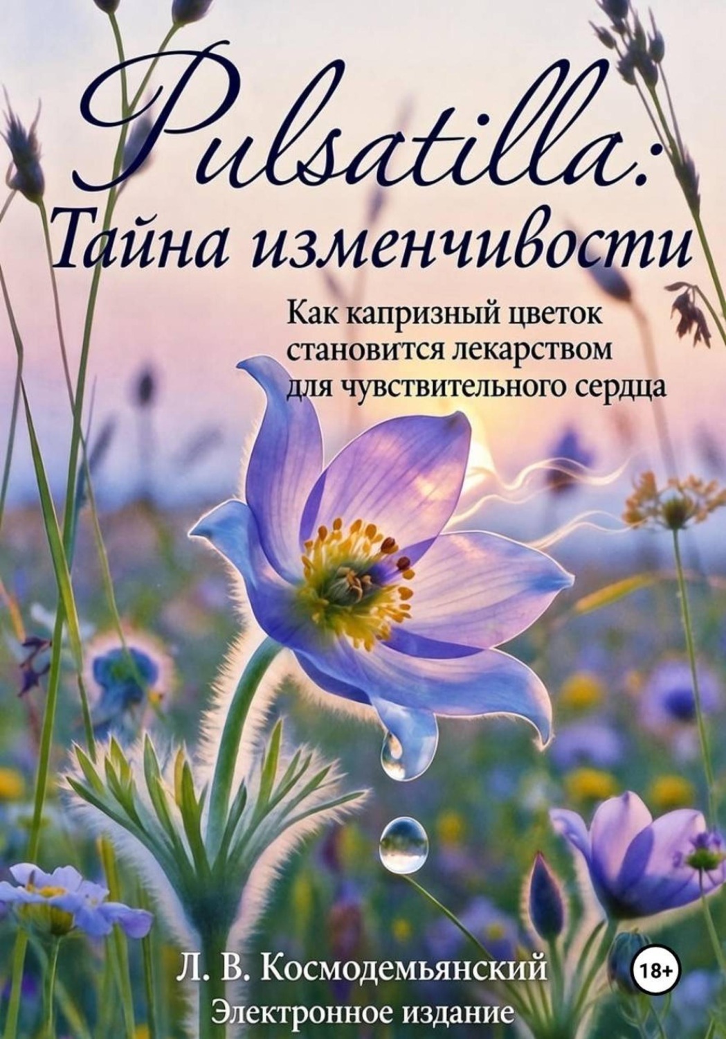 Обложка книги «Pulsatilla: Тайна изменчивости. Как капризный цветок становится лекарством для чувствительного сердца»