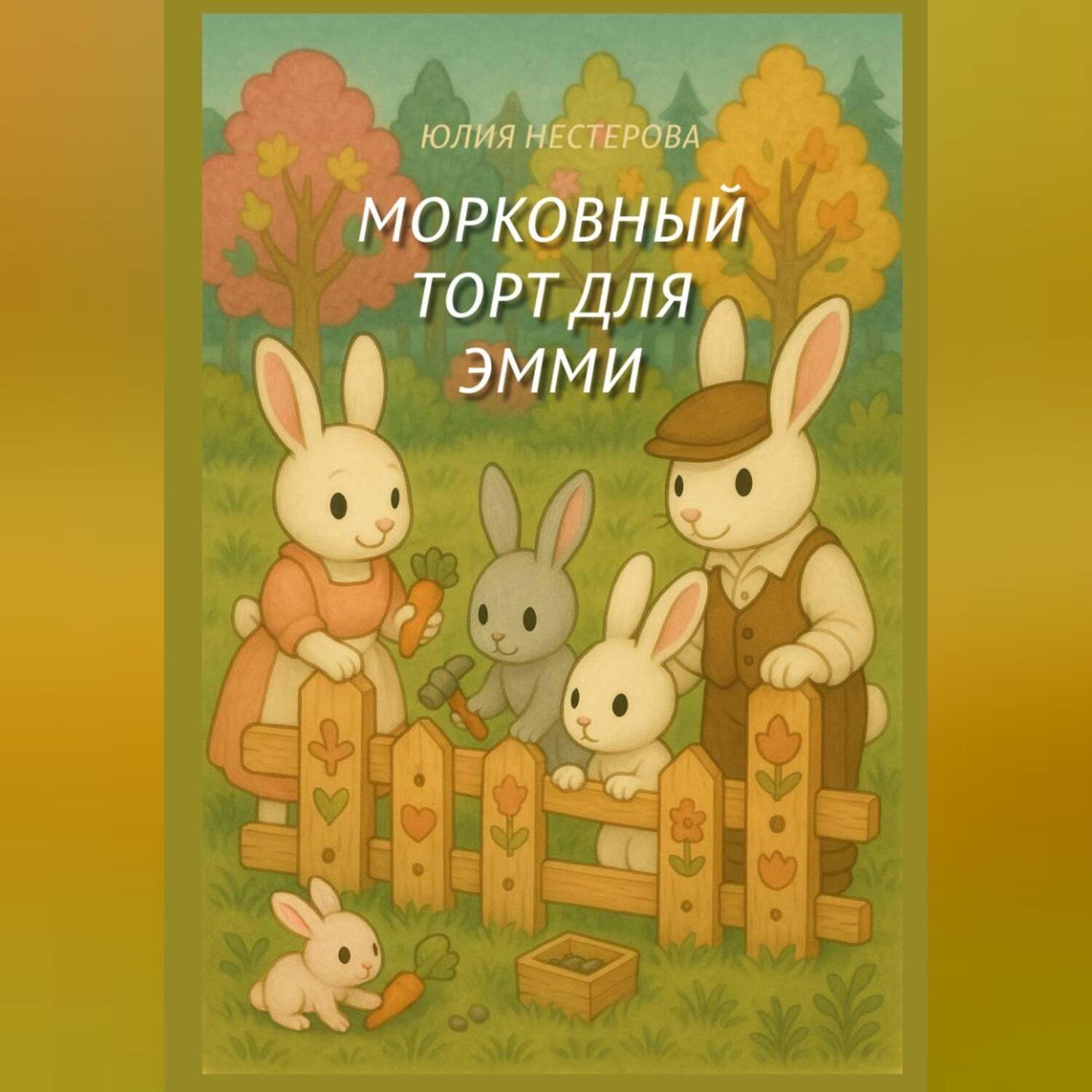 Обложка книги «Морковный торт для Эмми»