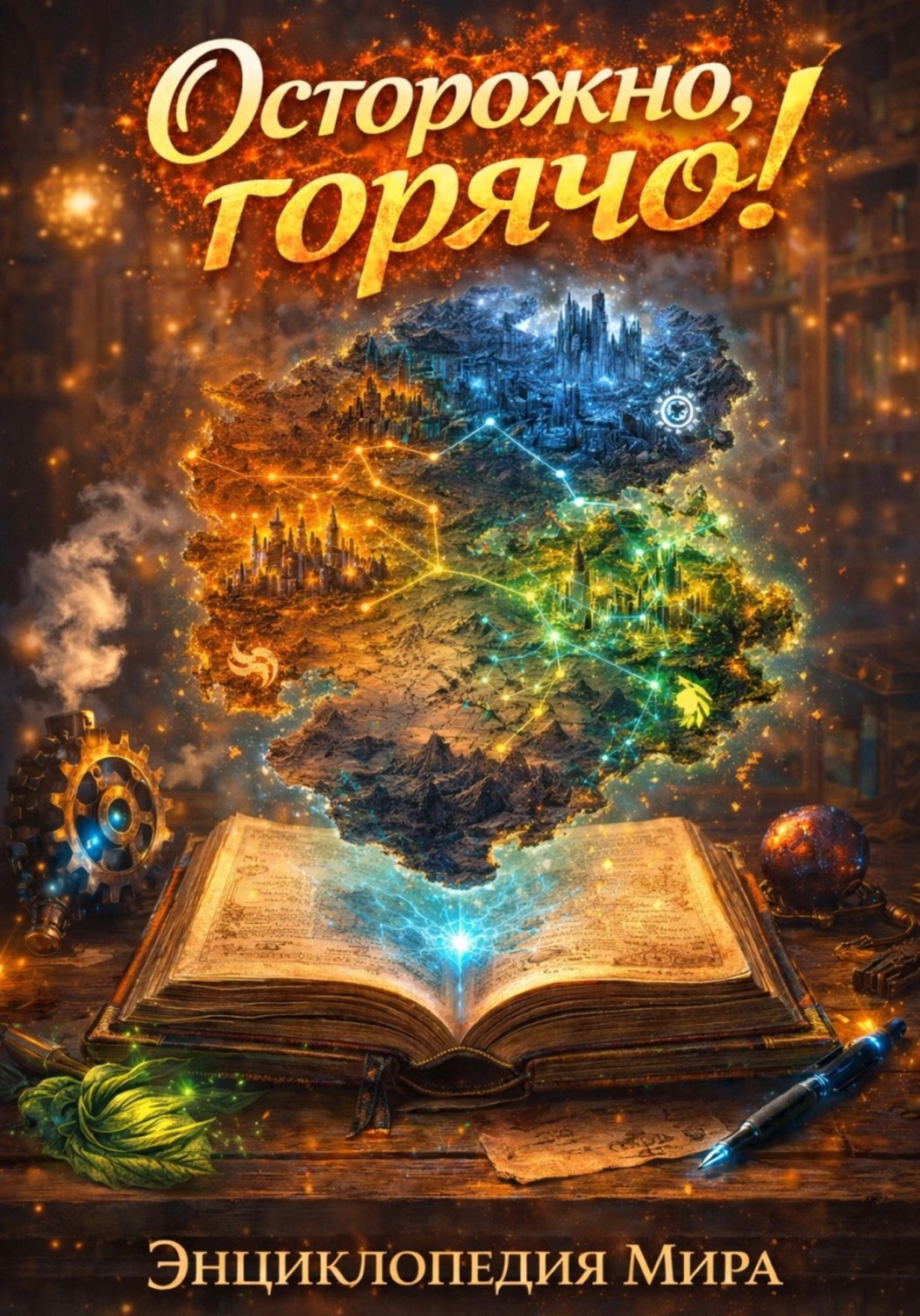 Обложка книги «Энциклопедия мира «Осторожно, горячо!»»