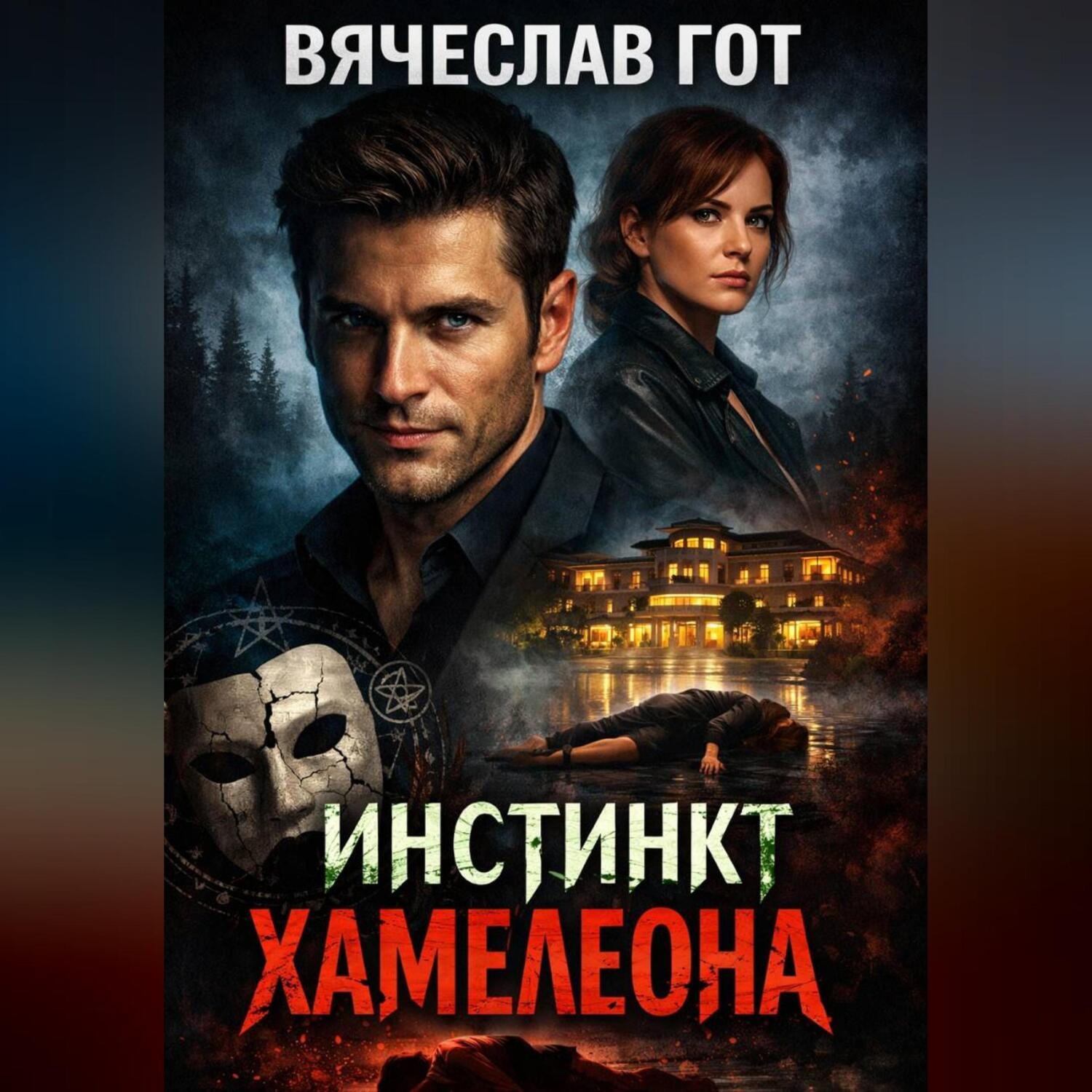 Обложка книги «Инстинкт хамелеона»
