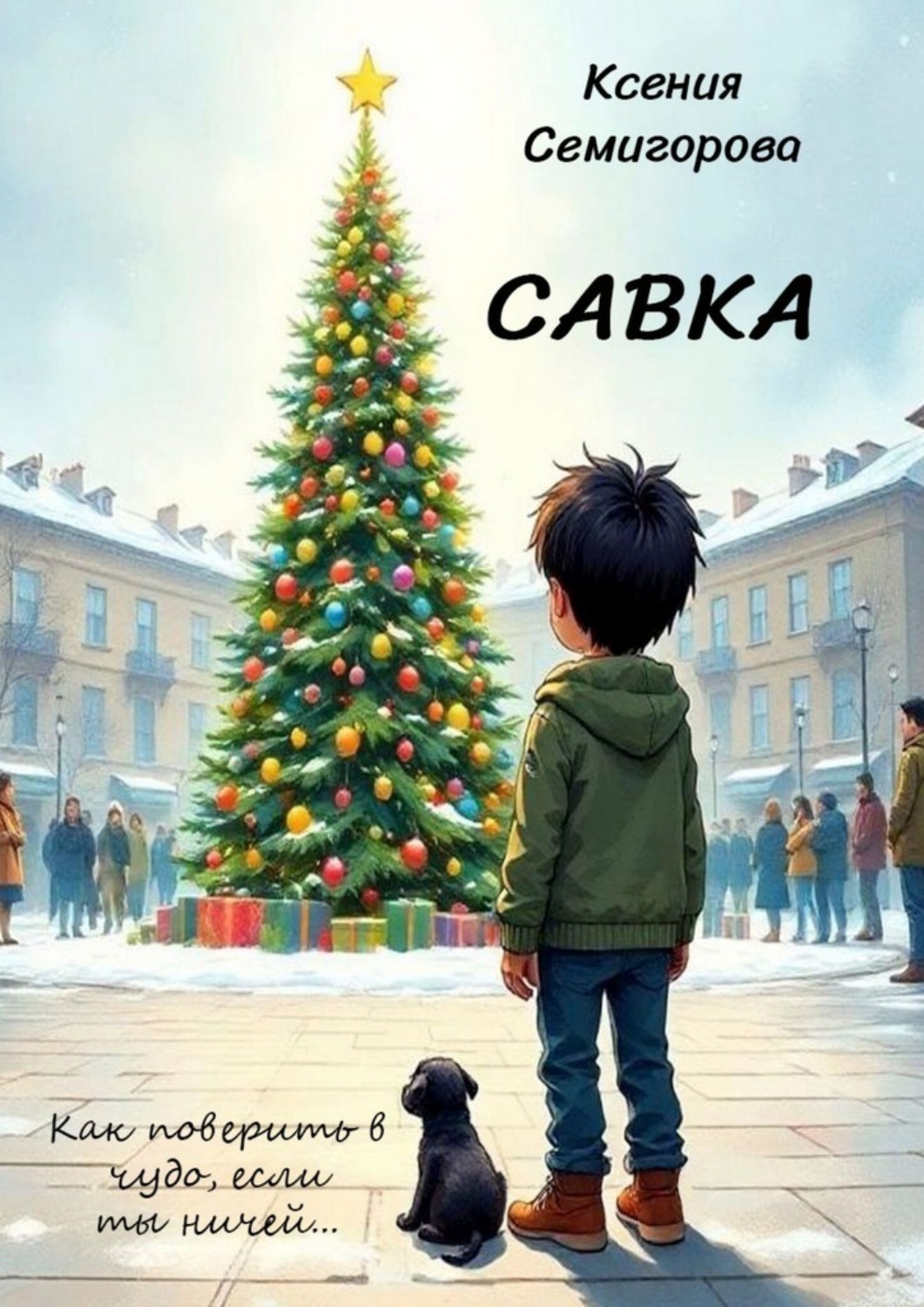 Обложка книги «Савка»
